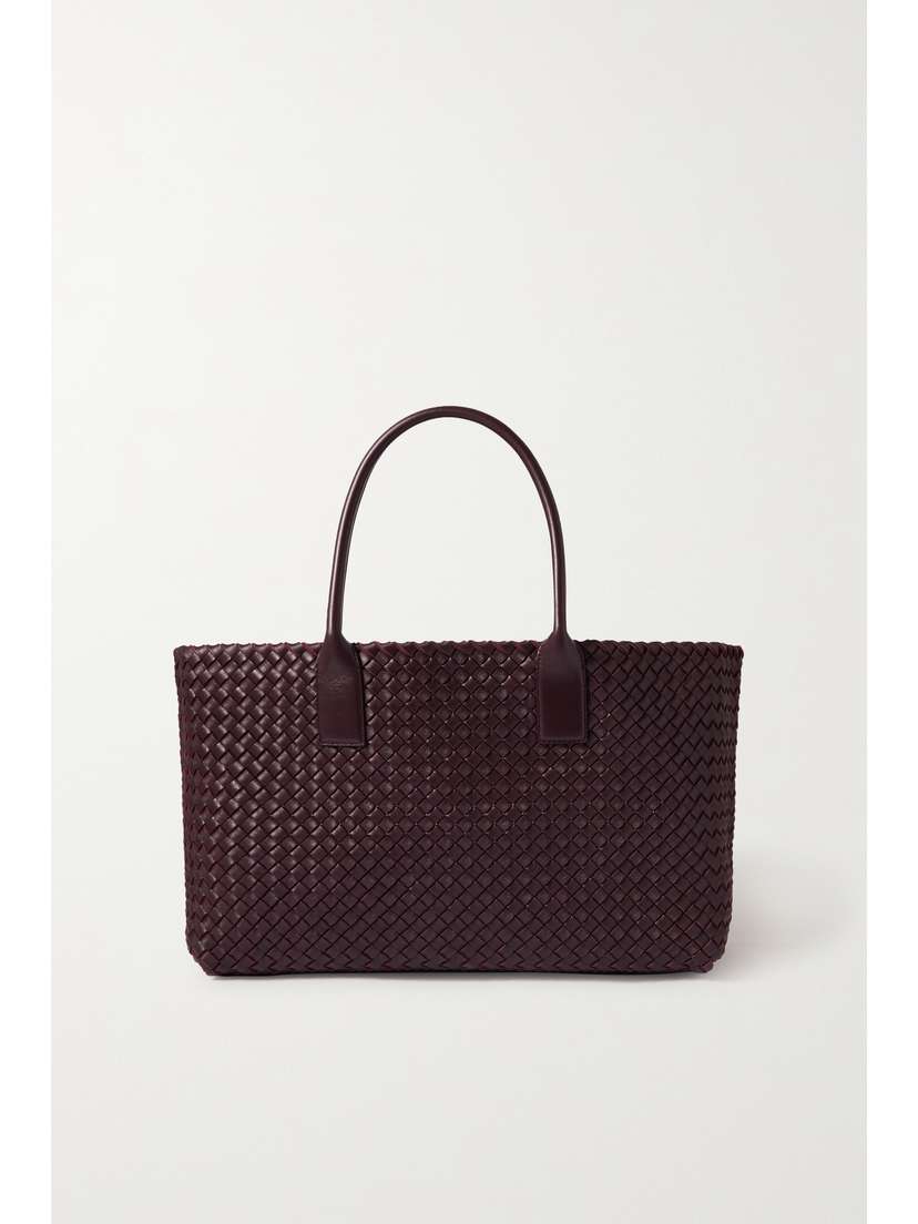 Bottega Veneta Cabat Medium Intrecciato Leather Tote