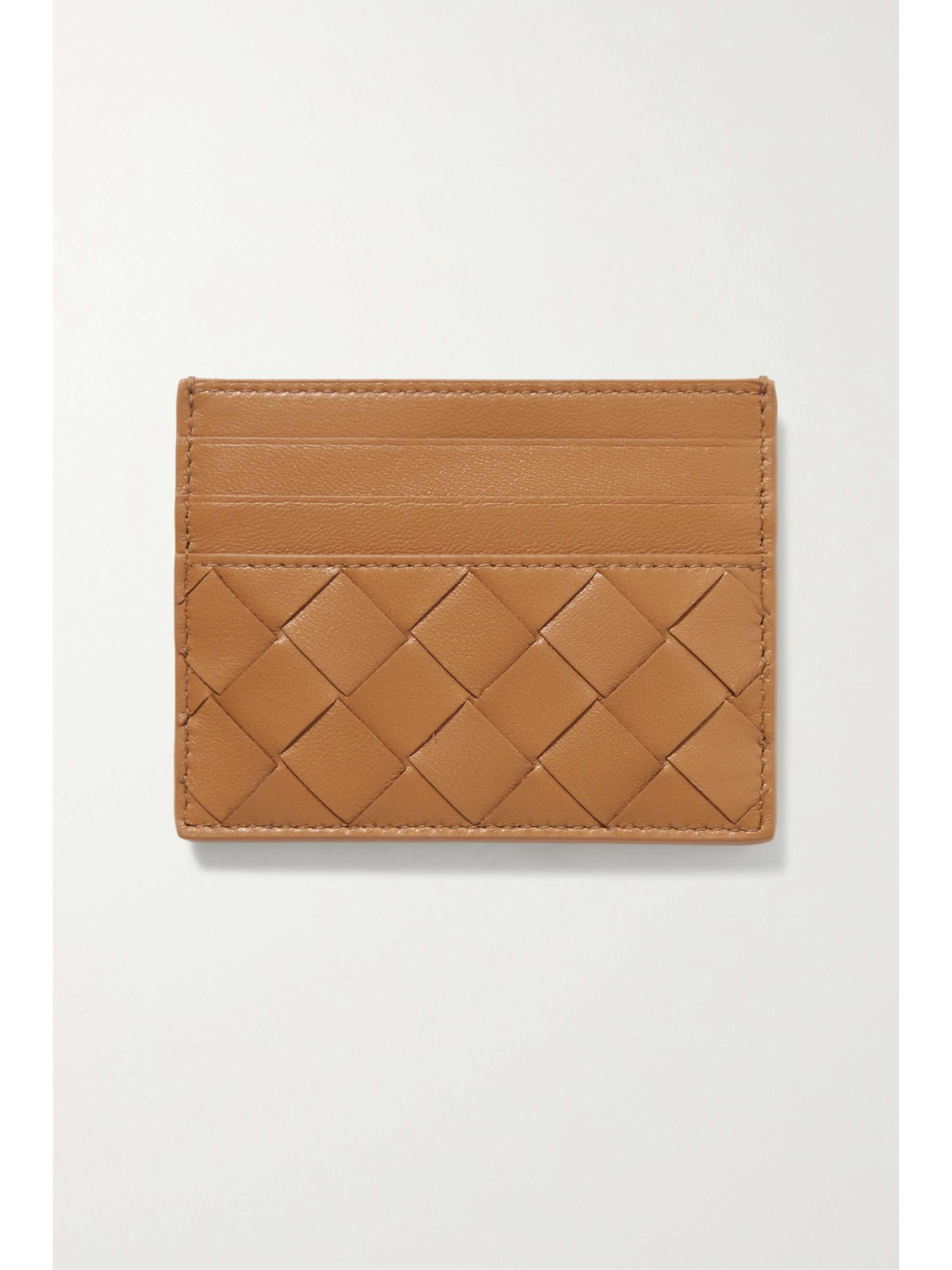 BOTTEGA VENETA Intrecciato leather cardholder