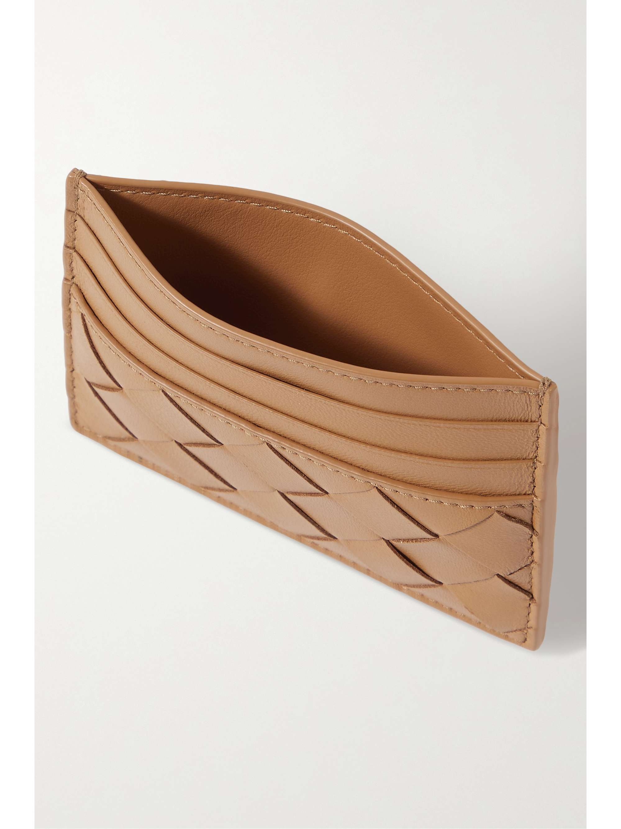 BOTTEGA VENETA Intrecciato leather cardholder