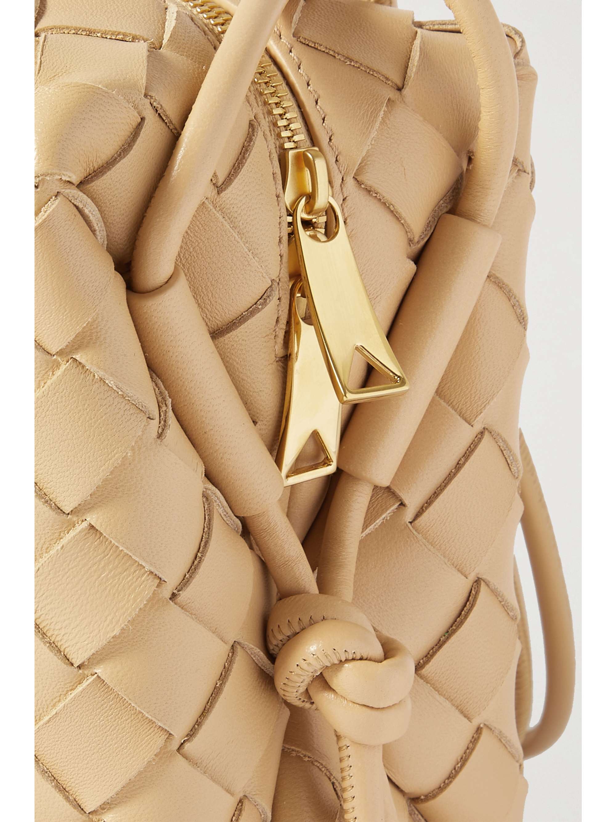 BOTTEGA VENETA Loop small intrecciato leather shoulder bag