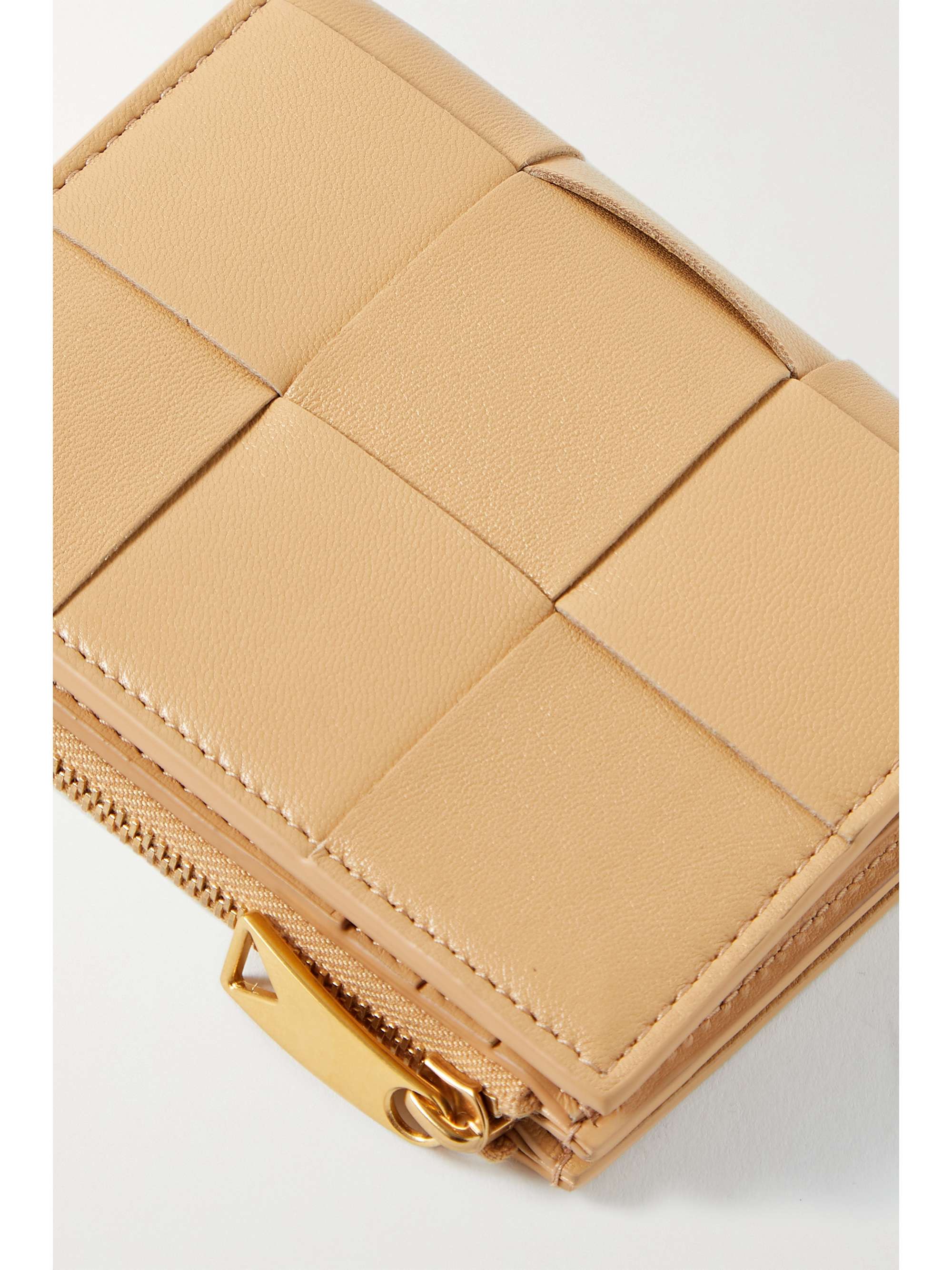 BOTTEGA VENETA Cassette intrecciato leather wallet