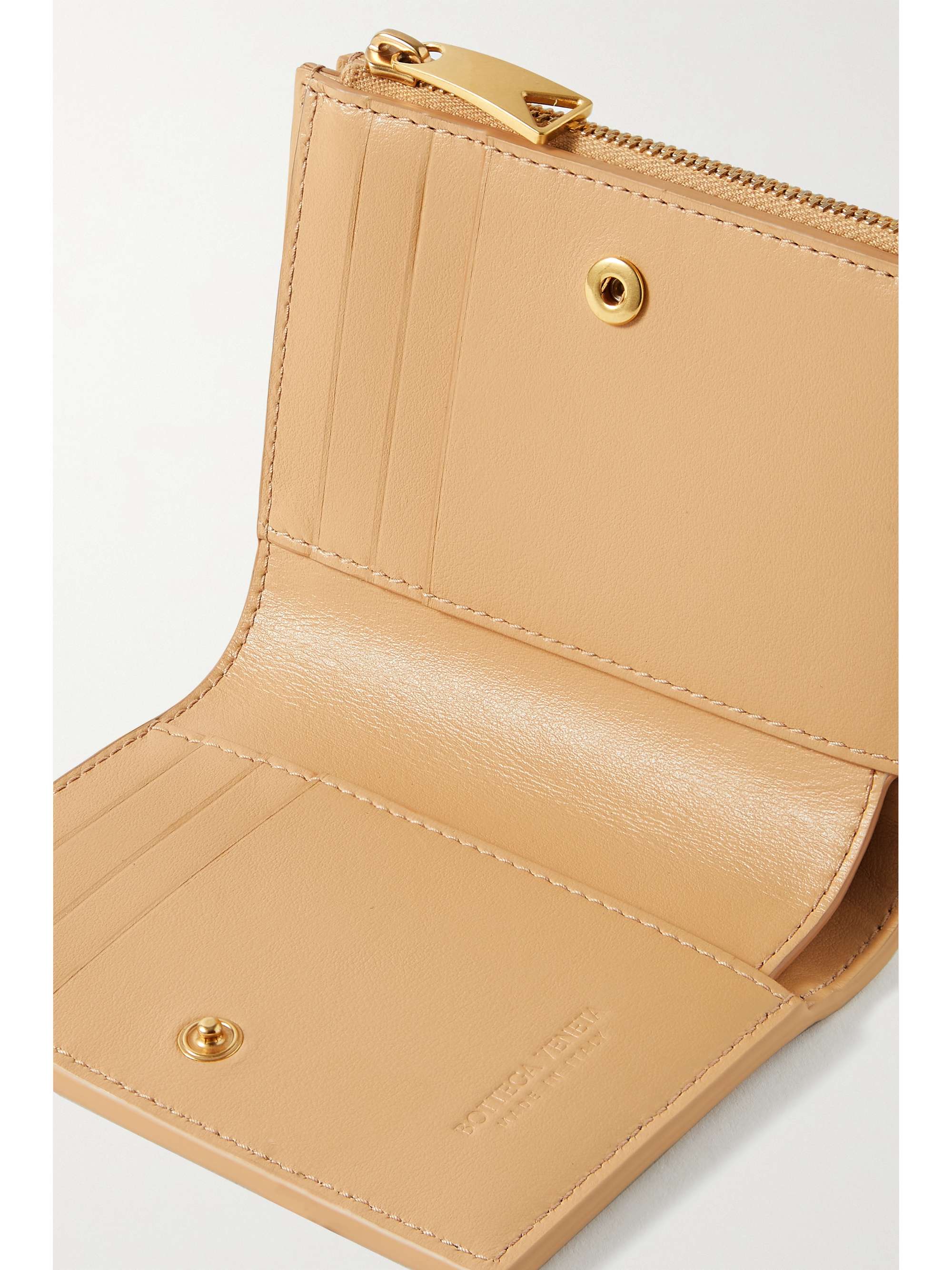 BOTTEGA VENETA Cassette intrecciato leather wallet