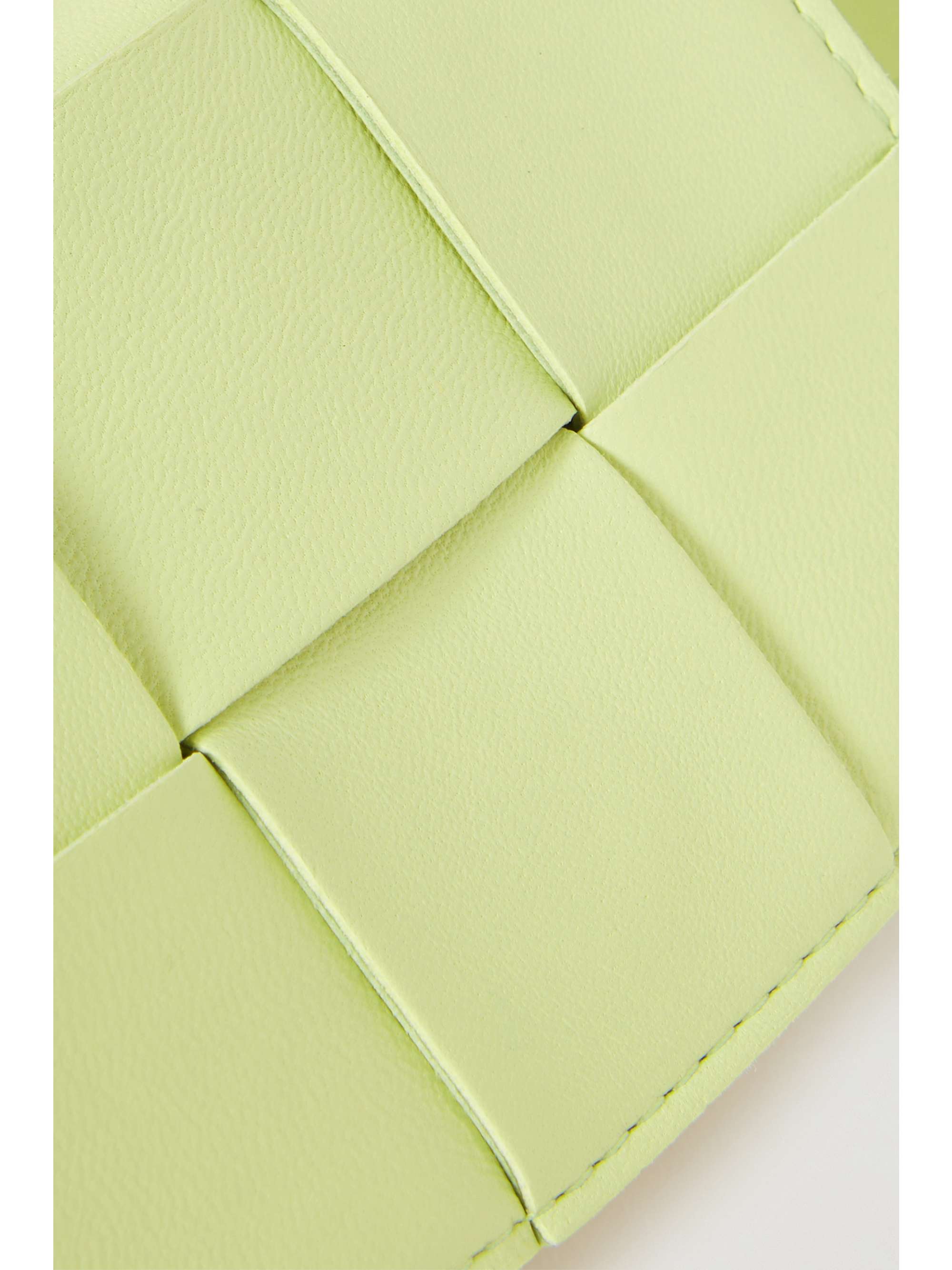 BOTTEGA VENETA Cassette mini intrecciato leather shoulder bag
