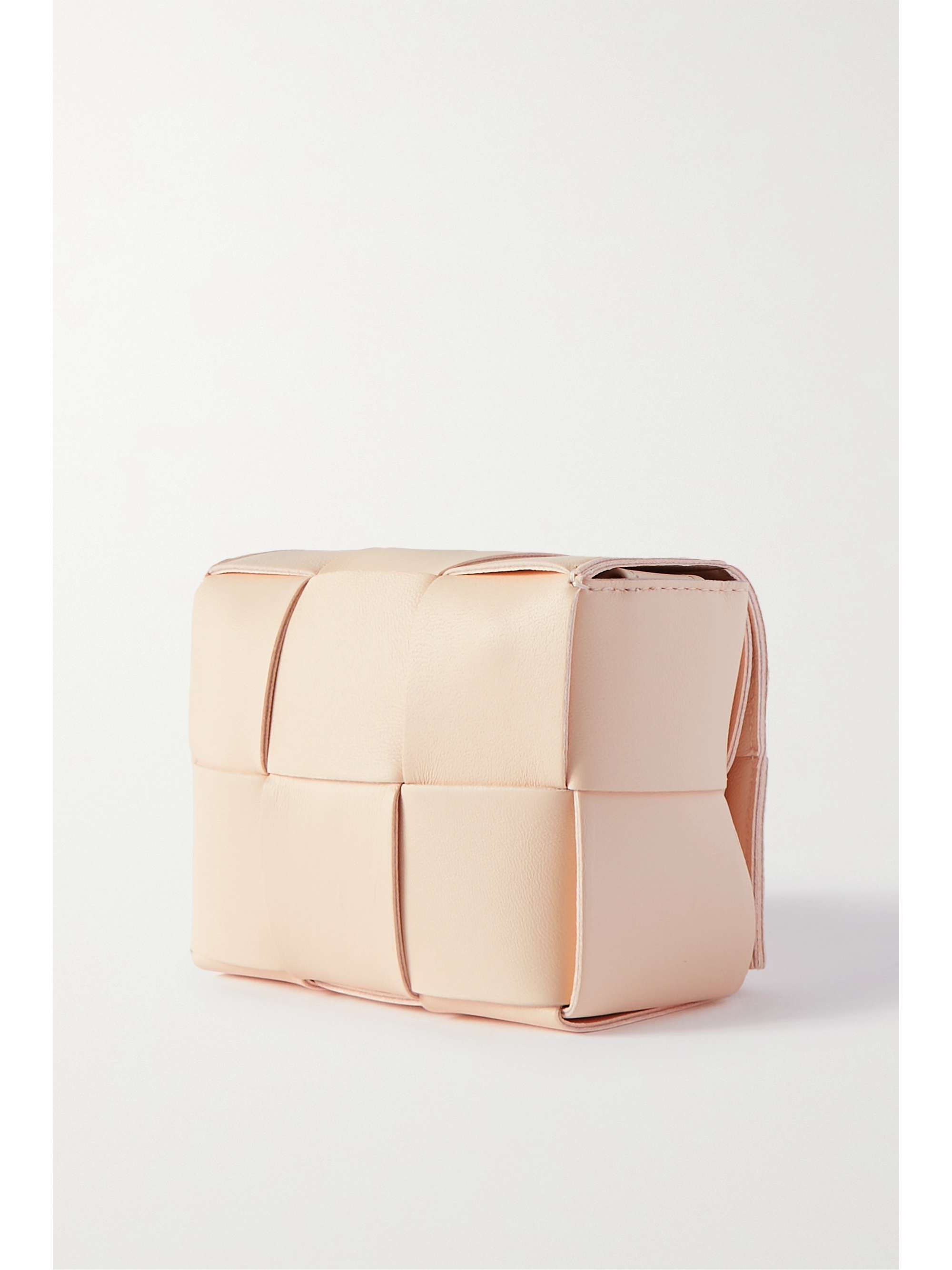 BOTTEGA VENETA Cassette mini intrecciato leather shoulder bag