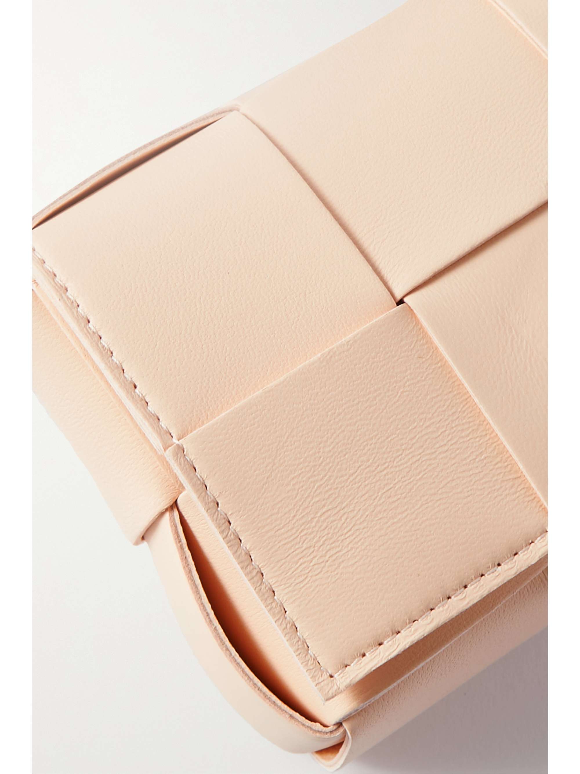 BOTTEGA VENETA Cassette mini intrecciato leather shoulder bag