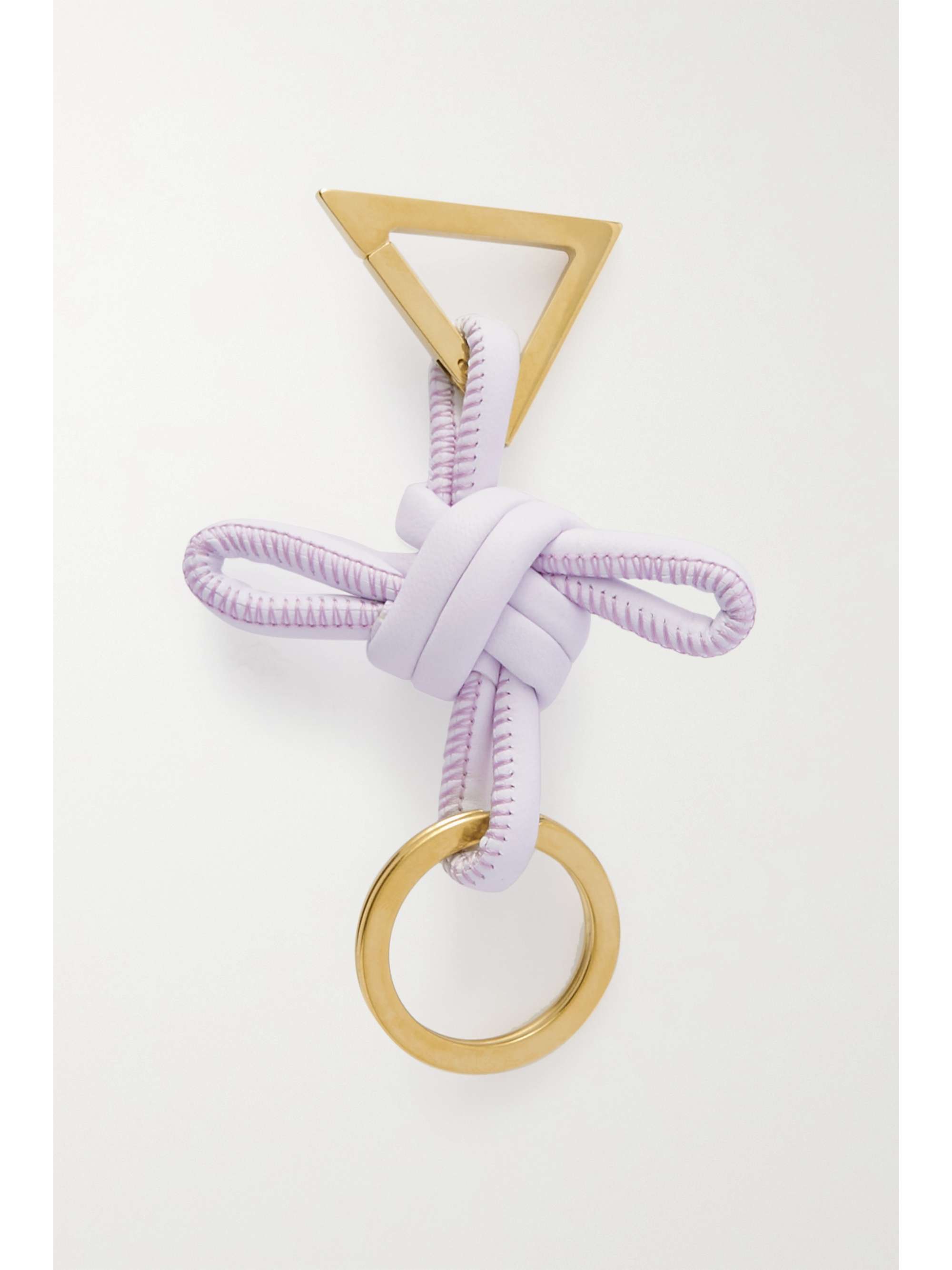 BOTTEGA VENETA Knotted leather keyring