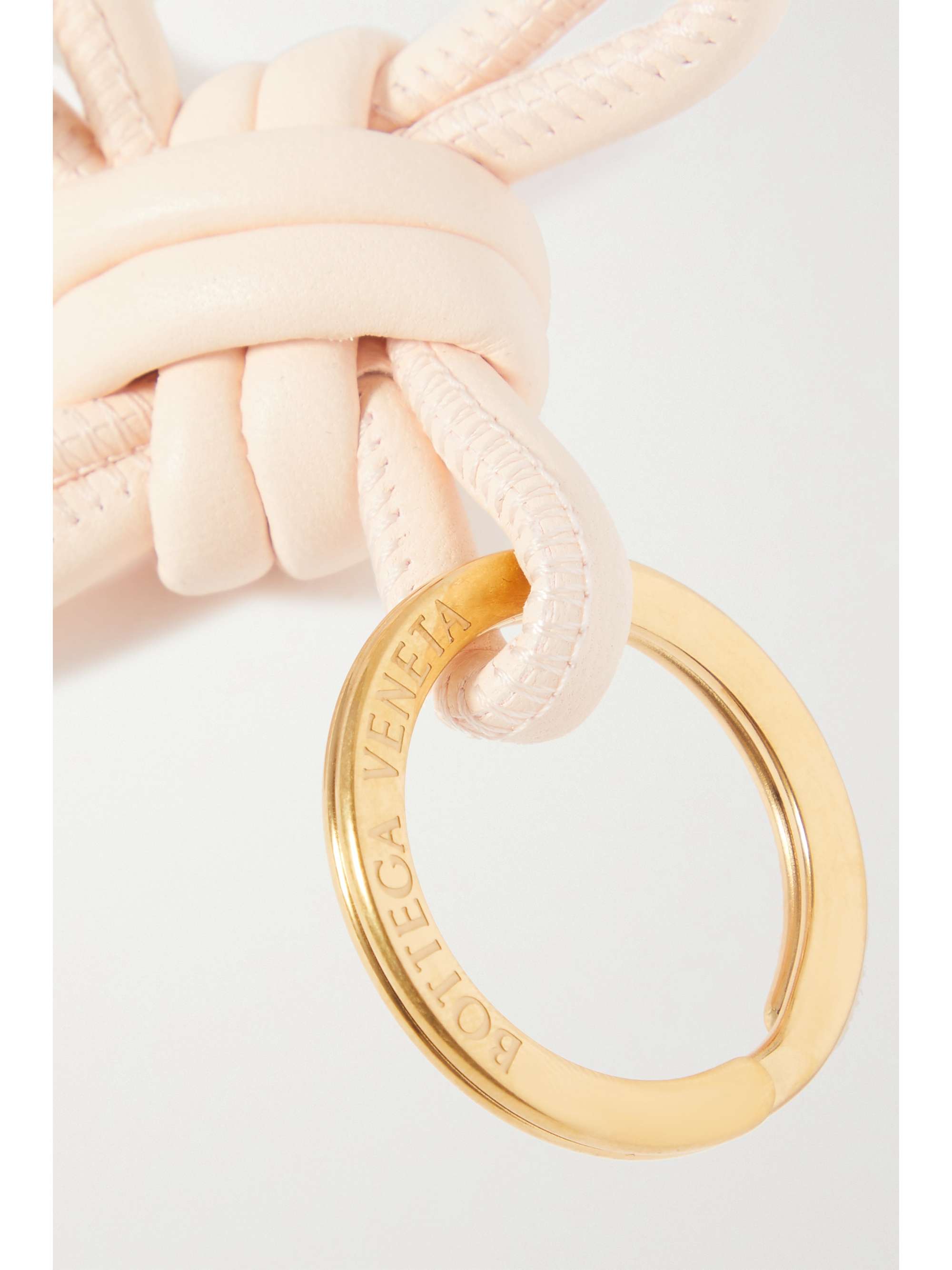 BOTTEGA VENETA Knotted leather keyring