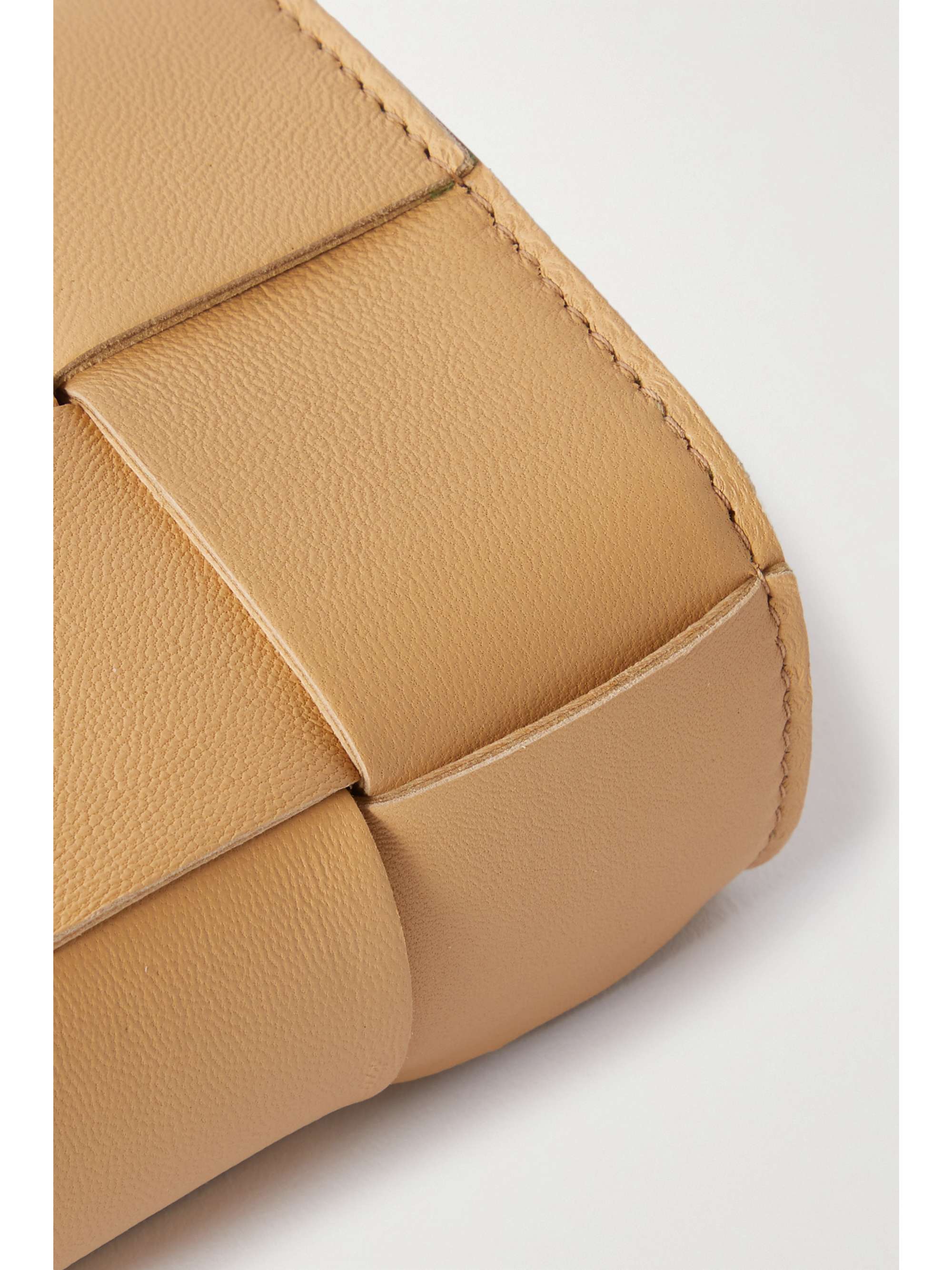 BOTTEGA VENETA Cassette mini intrecciato leather shoulder bag