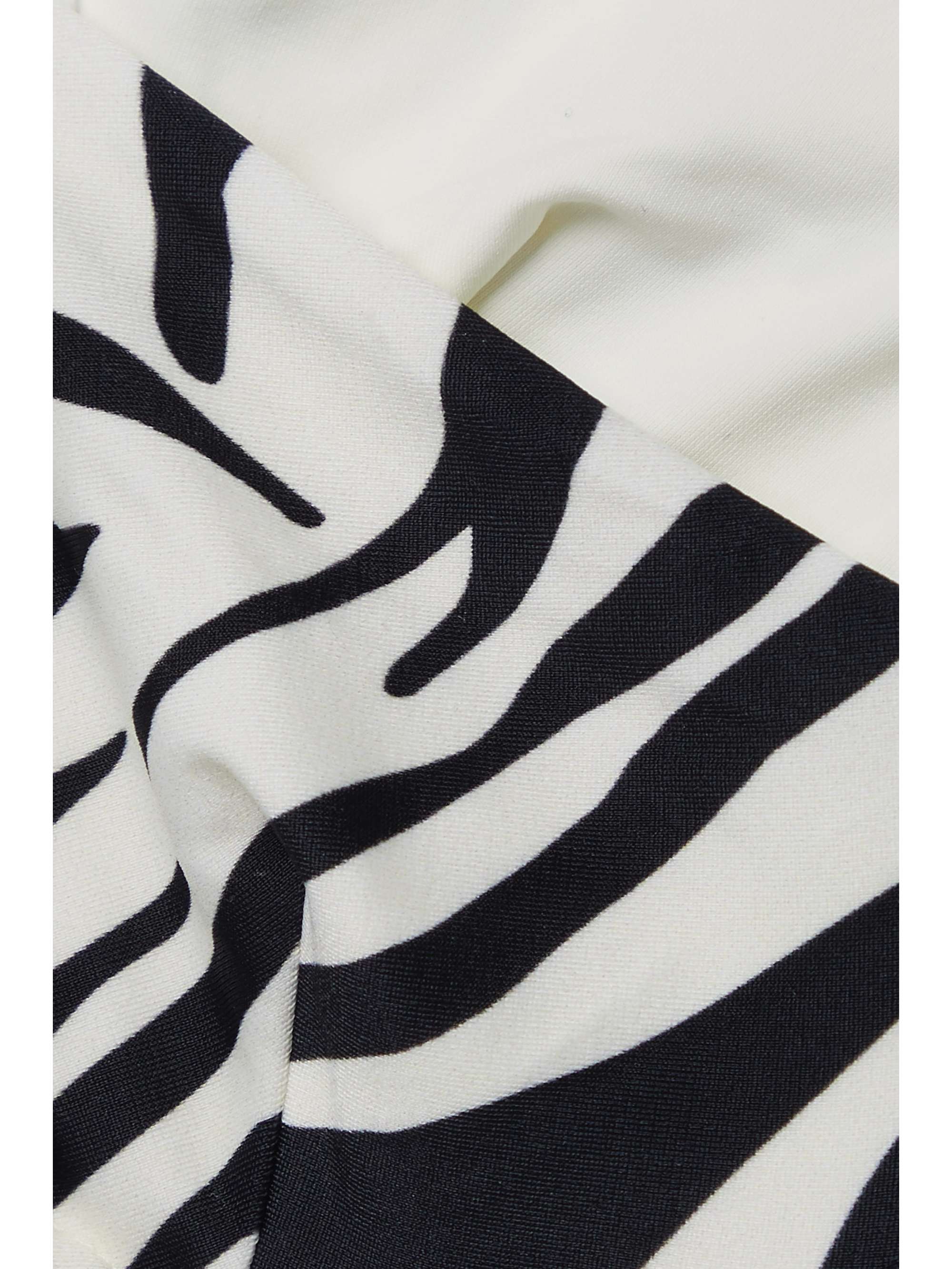 HAIGHT Ligia zebra-print underwired bikini top