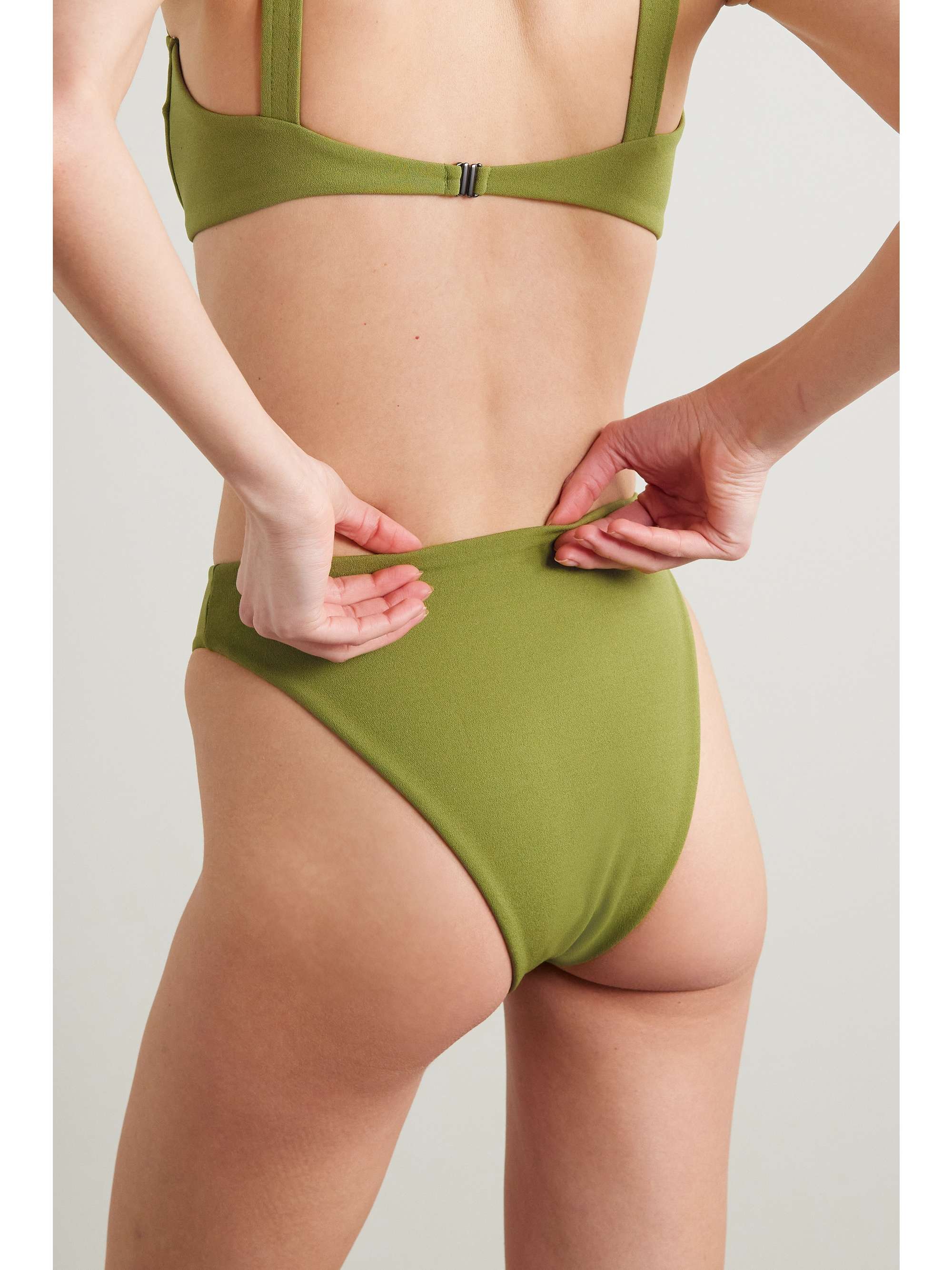 HAIGHT Mah stretch-crepe bikini briefs