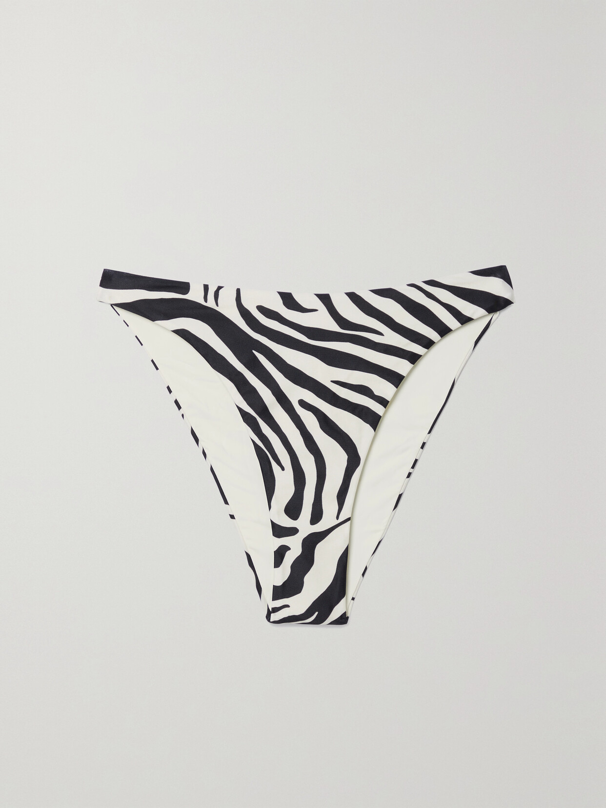 Haight Beta Zebra-print Bikini Briefs