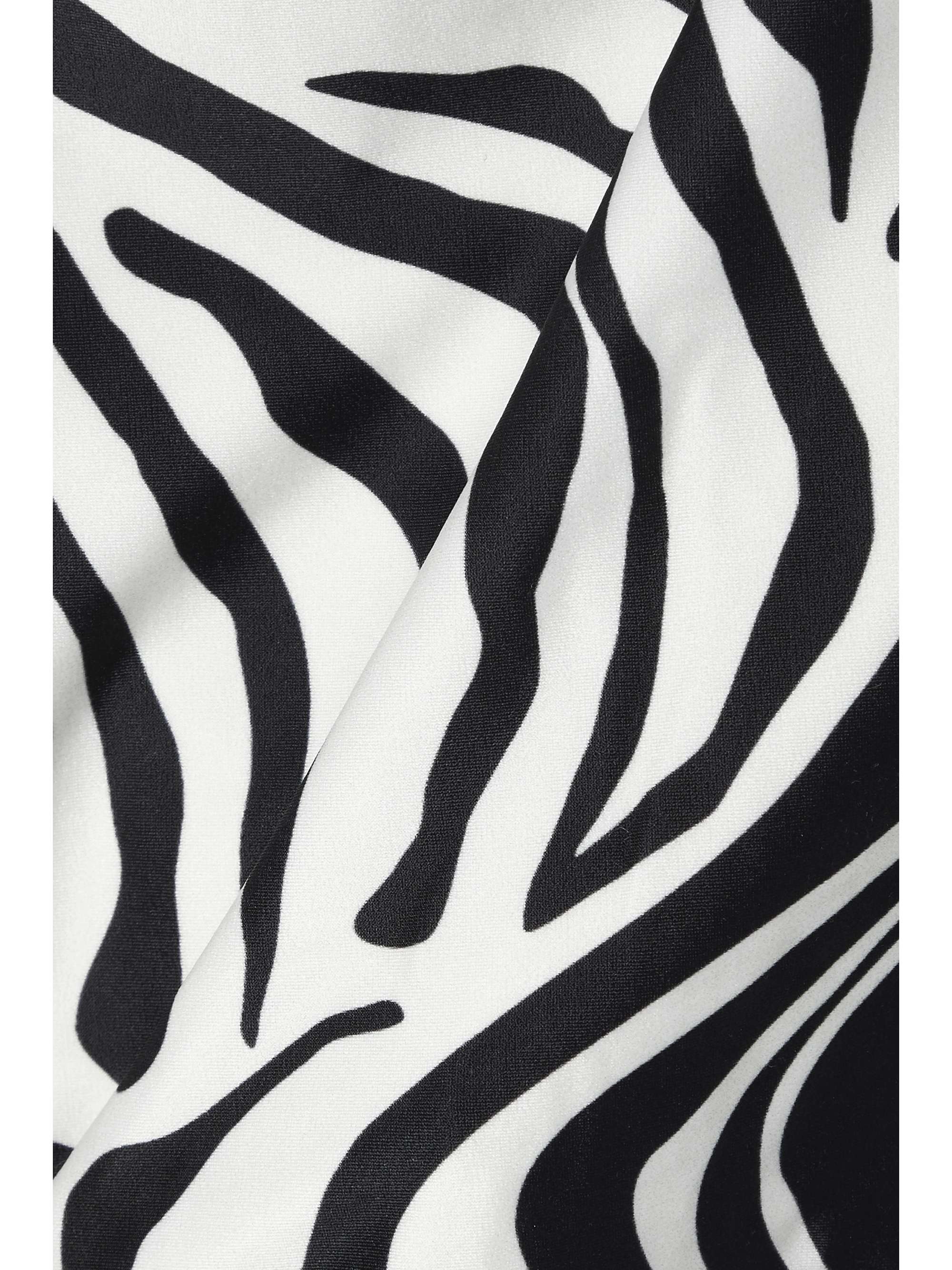 HAIGHT Thidu zebra-print swimsuit