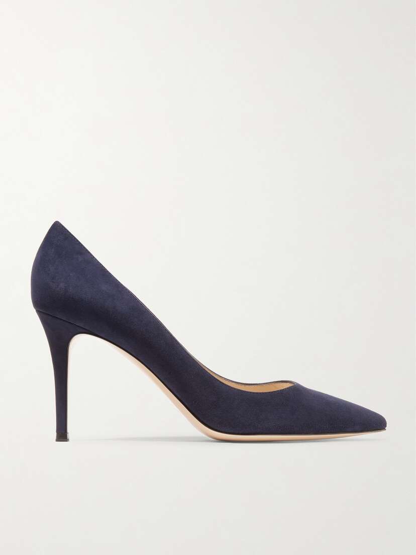 Gianvito Rossi Gianvito 85 Suede Pumps