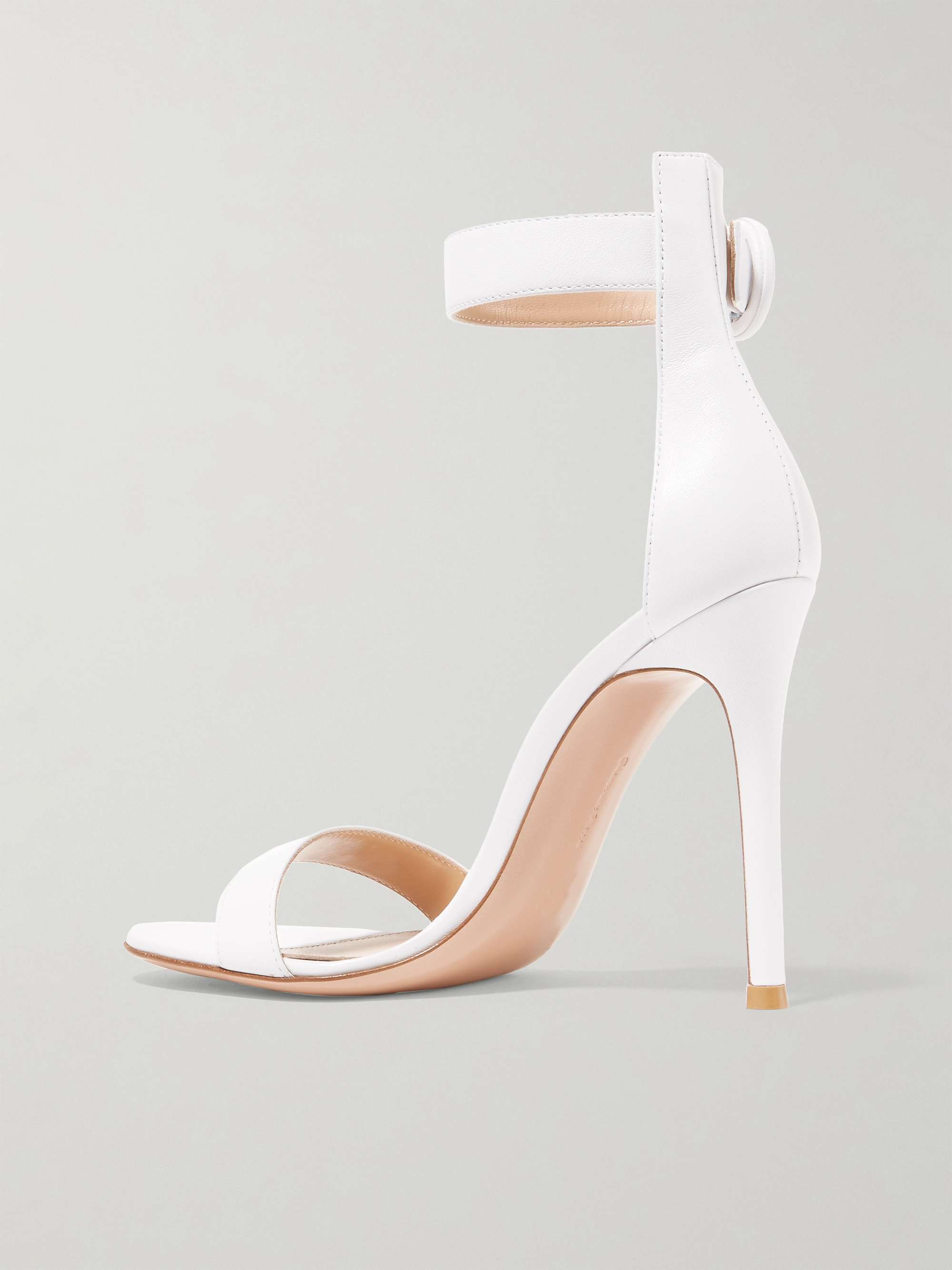 GIANVITO ROSSI Portofino 105 leather sandals | NET-A-PORTER