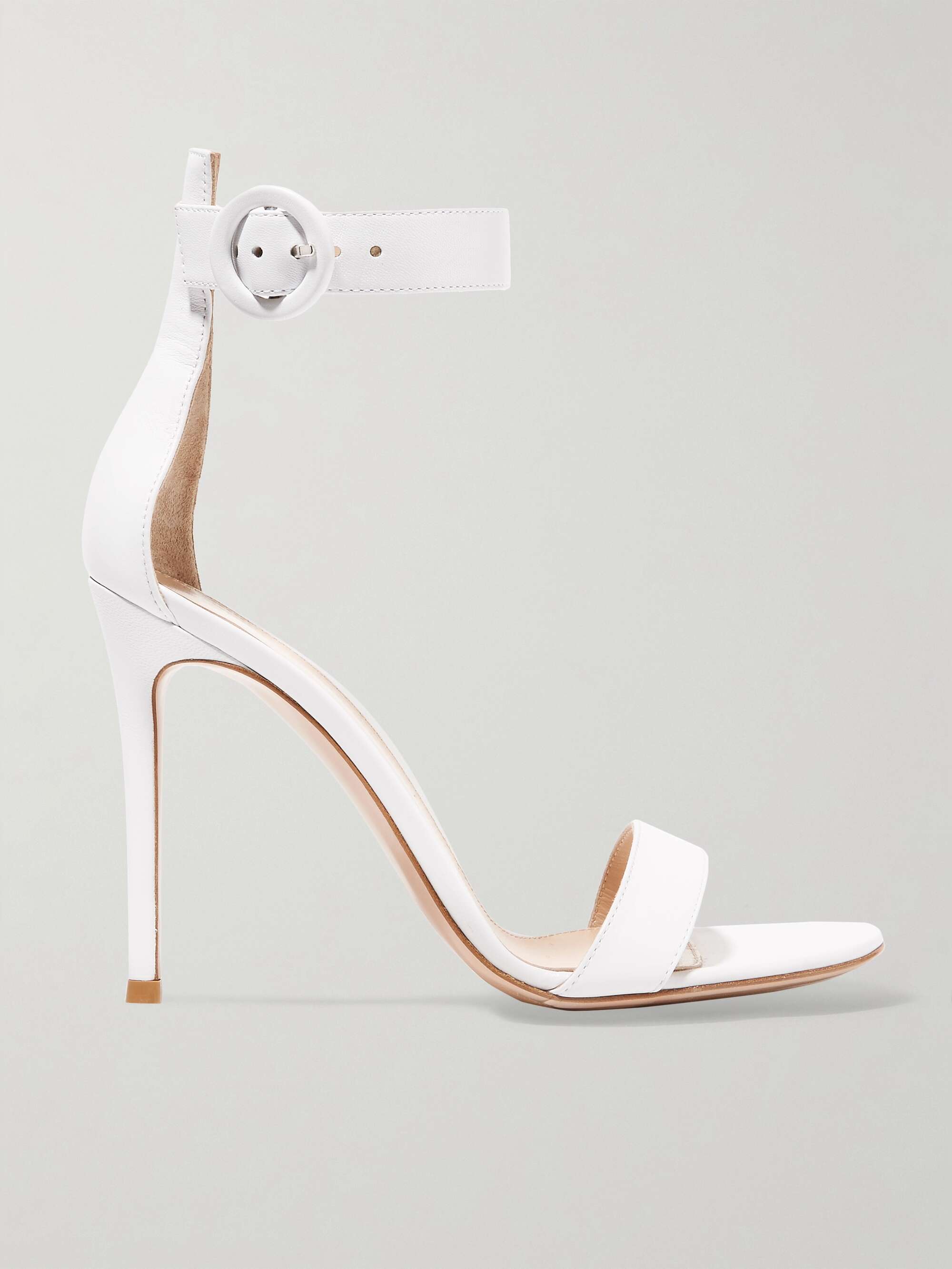 GIANVITO ROSSI Portofino 105 leather sandals | NET-A-PORTER