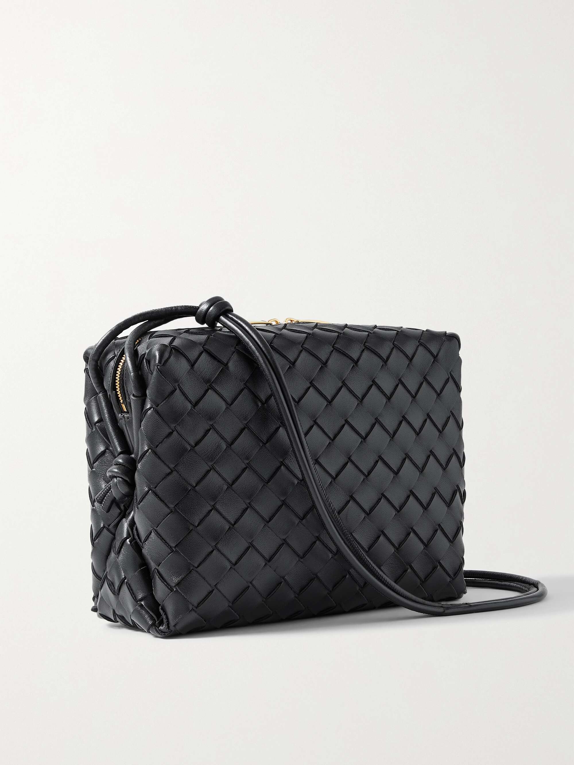 Bottega Veneta - Loop Black Leather Mini Bag