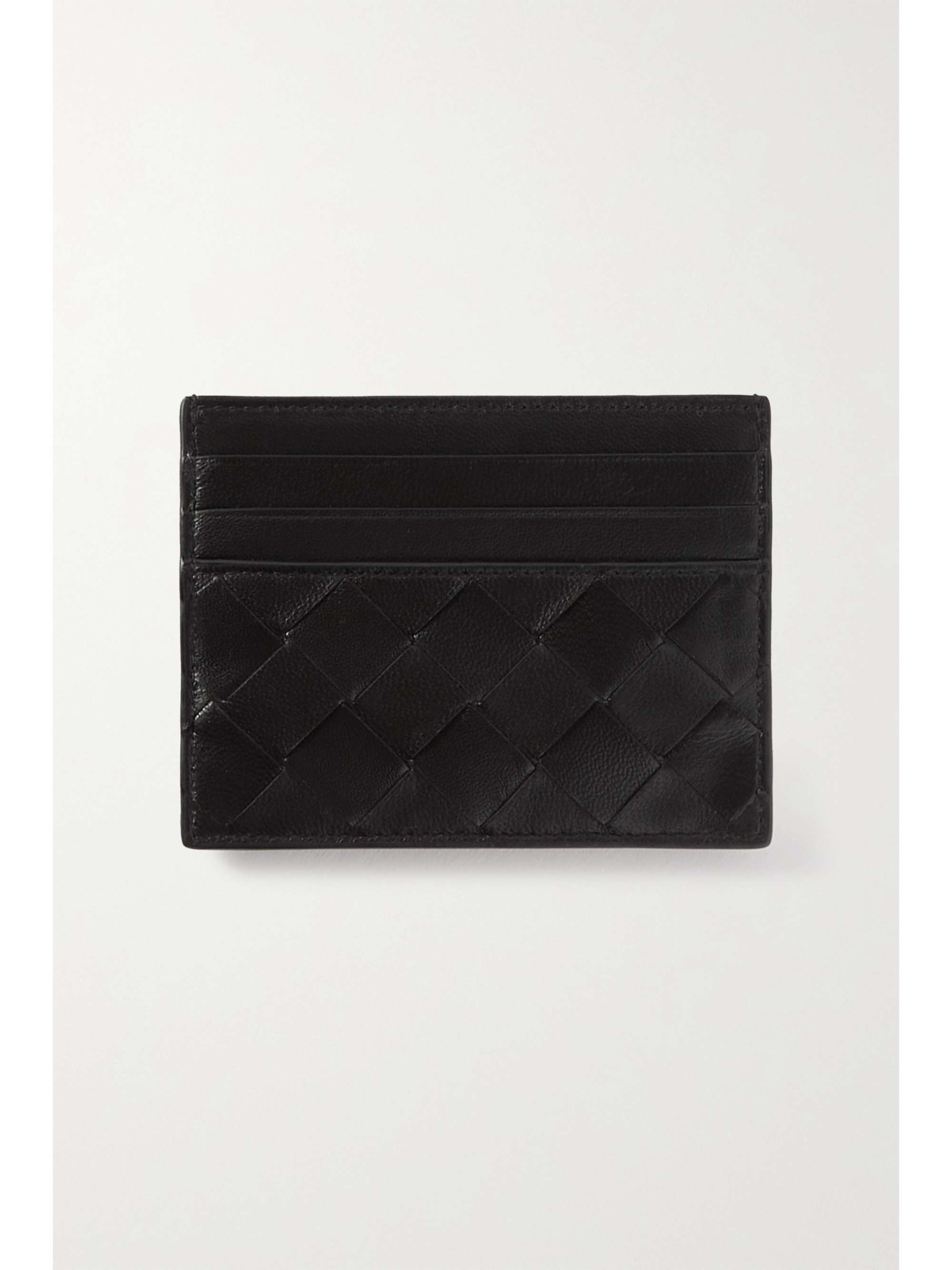 BOTTEGA VENETA Intrecciato leather cardholder