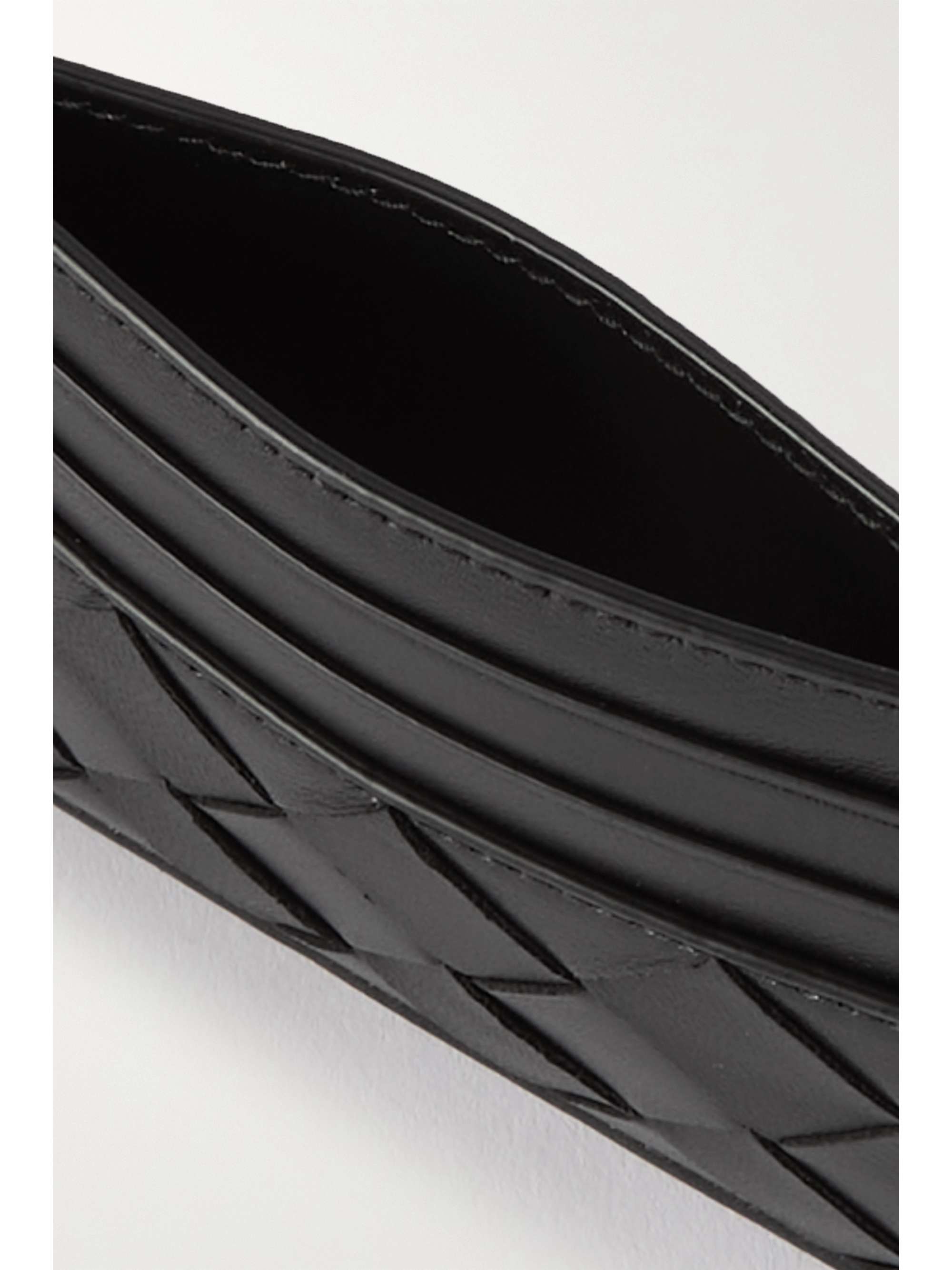 BOTTEGA VENETA Intrecciato leather cardholder