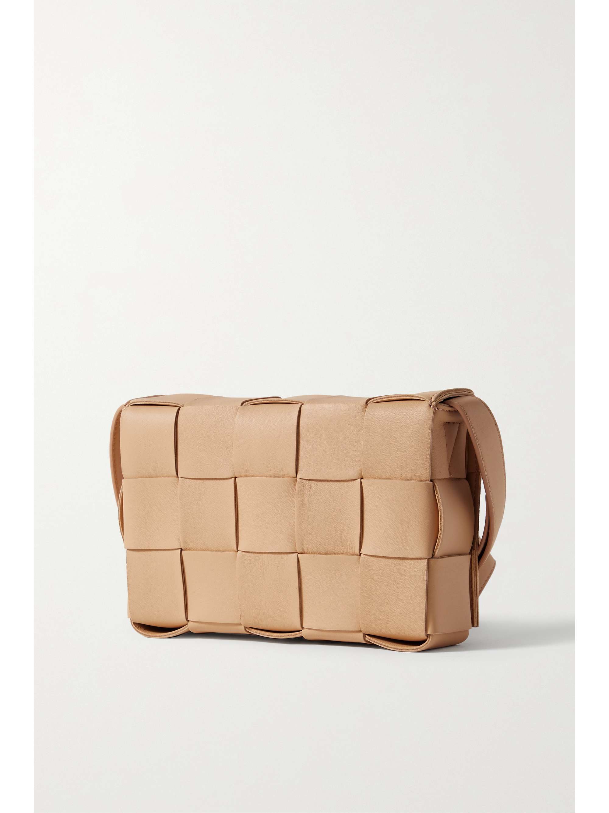 BOTTEGA VENETA Cassette intrecciato leather shoulder bag