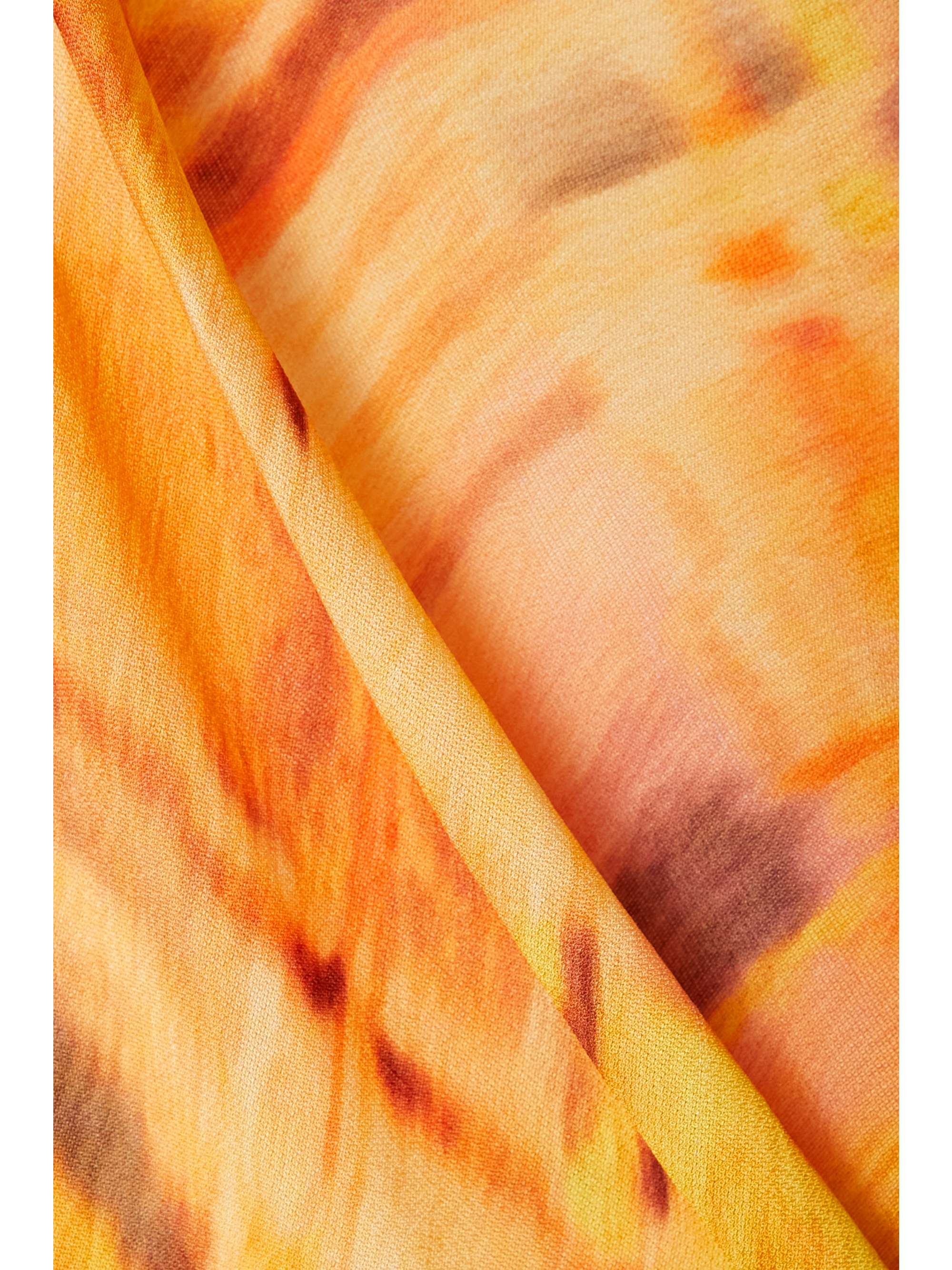 CULT GAIA Shira printed crepe kaftan