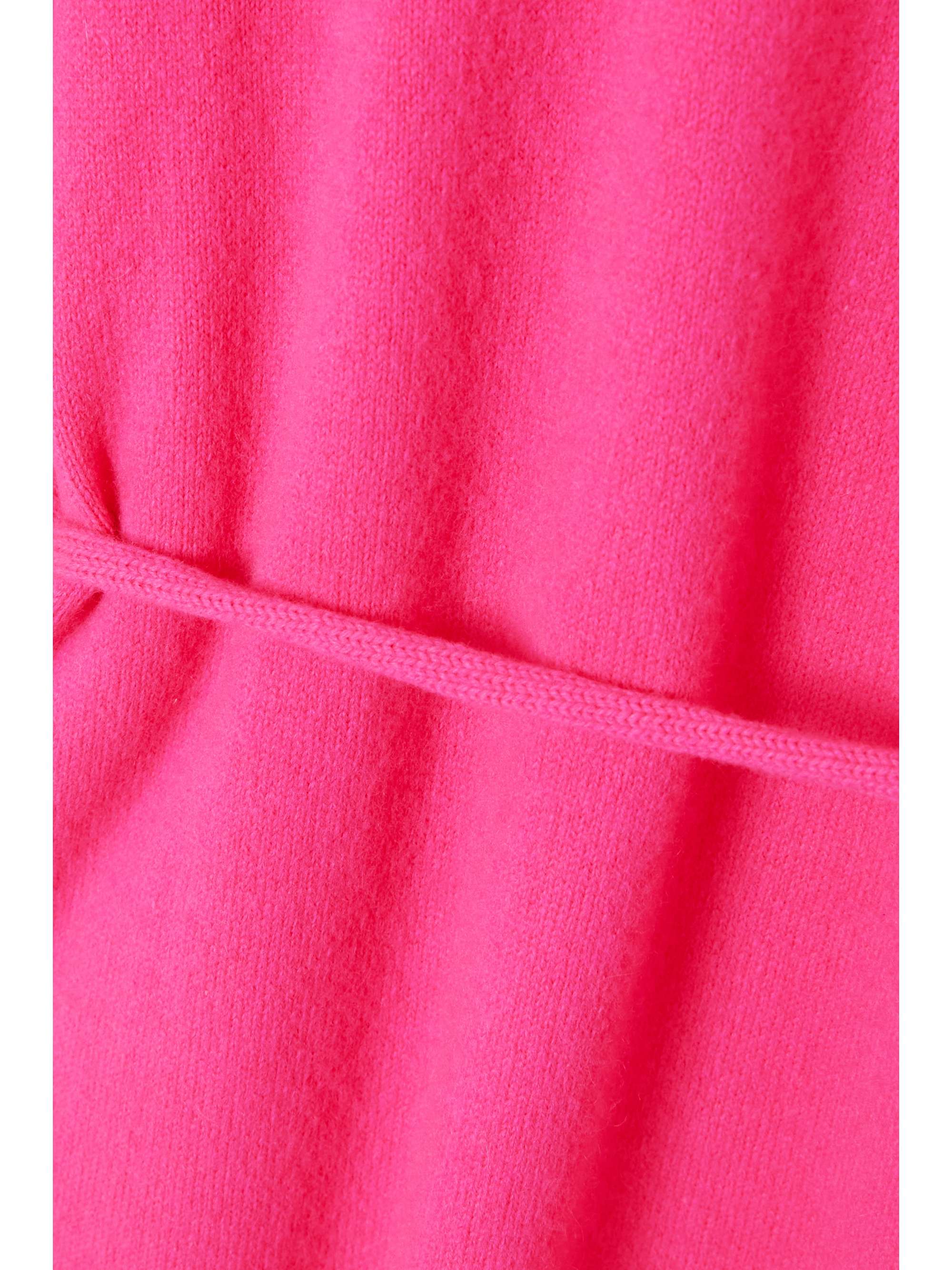 EXTREME CASHMERE N°227 Ghost belted neon cashmere-blend maxi dress