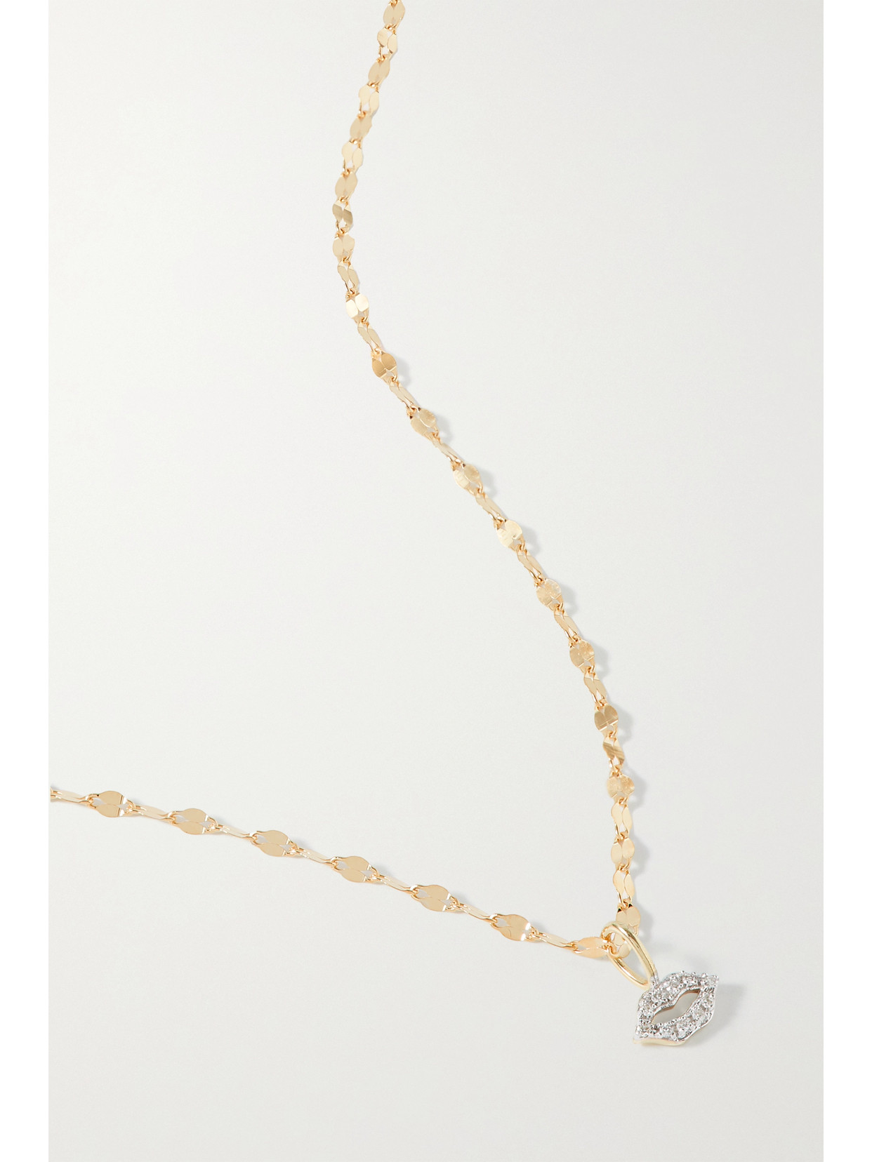 Stone And Strand Lips Gold Diamond Necklace ModeSens