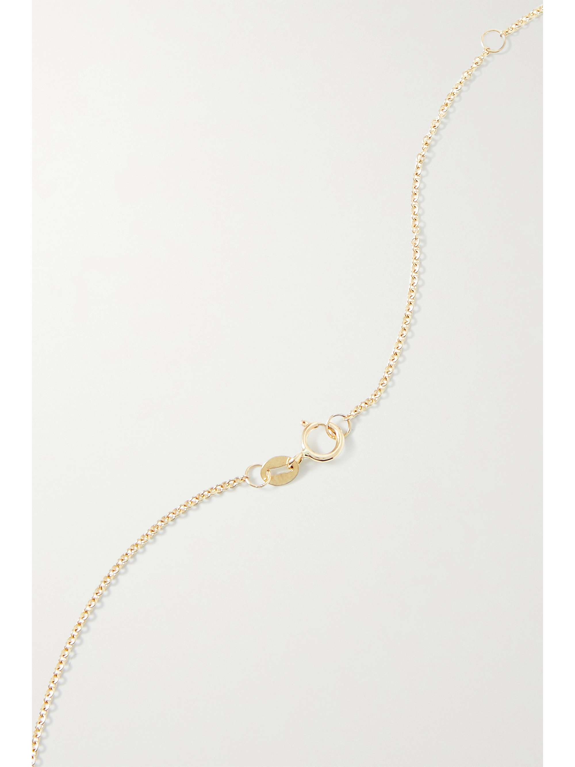 STONE AND STRAND XL Glacier gold topaz necklace