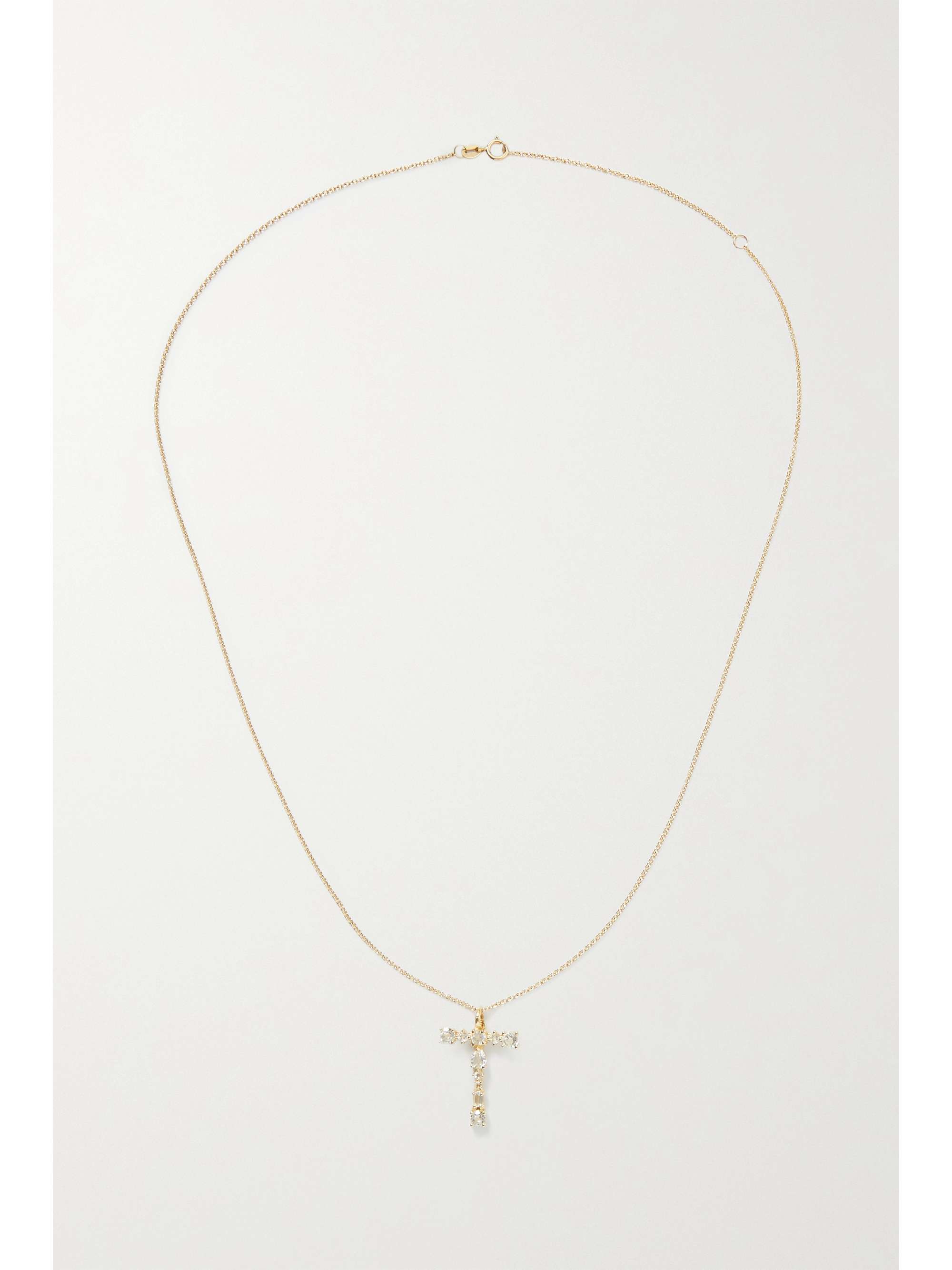 STONE AND STRAND XL Glacier gold topaz necklace