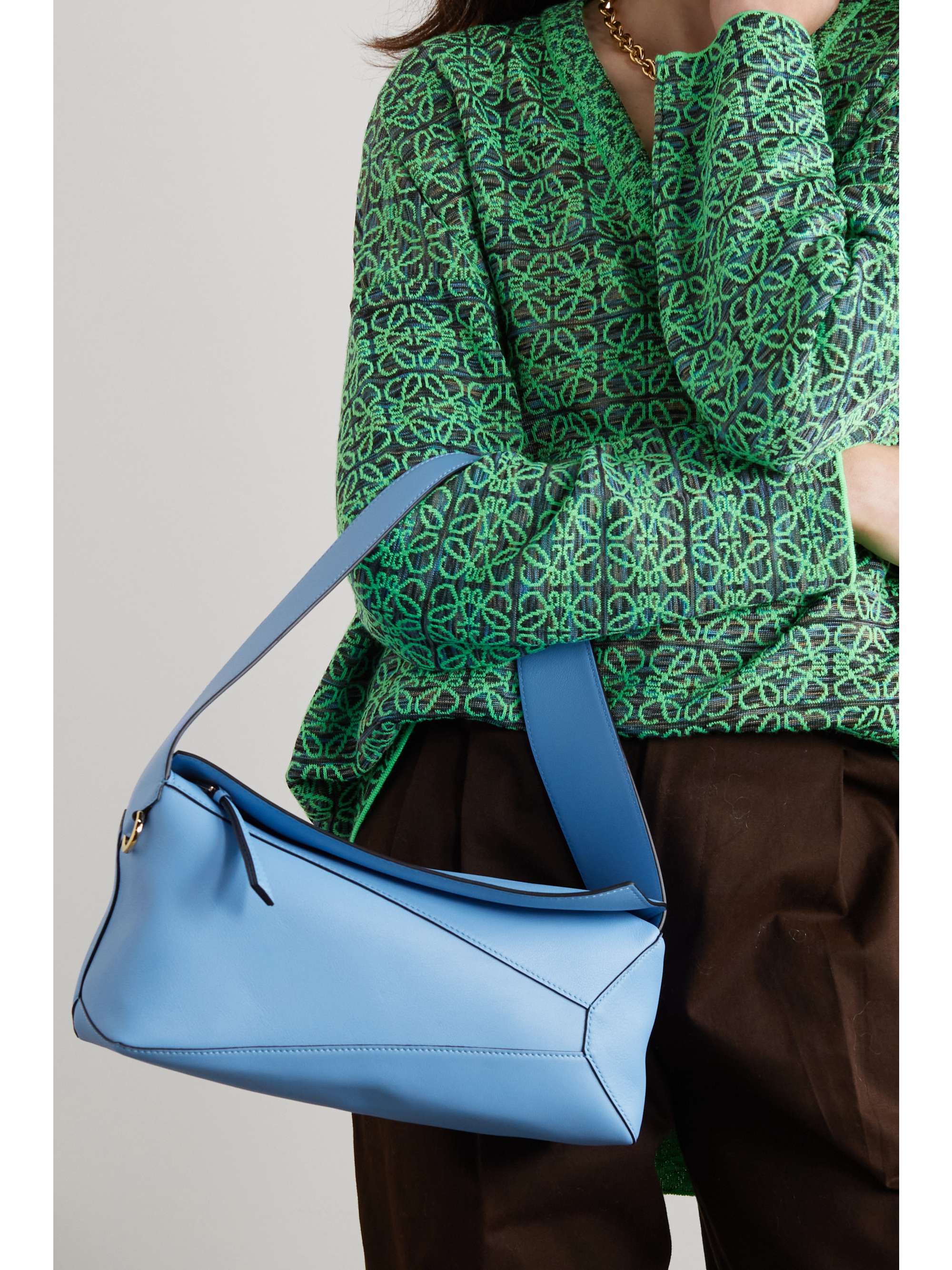 LOEWE Puzzle leather shoulder bag