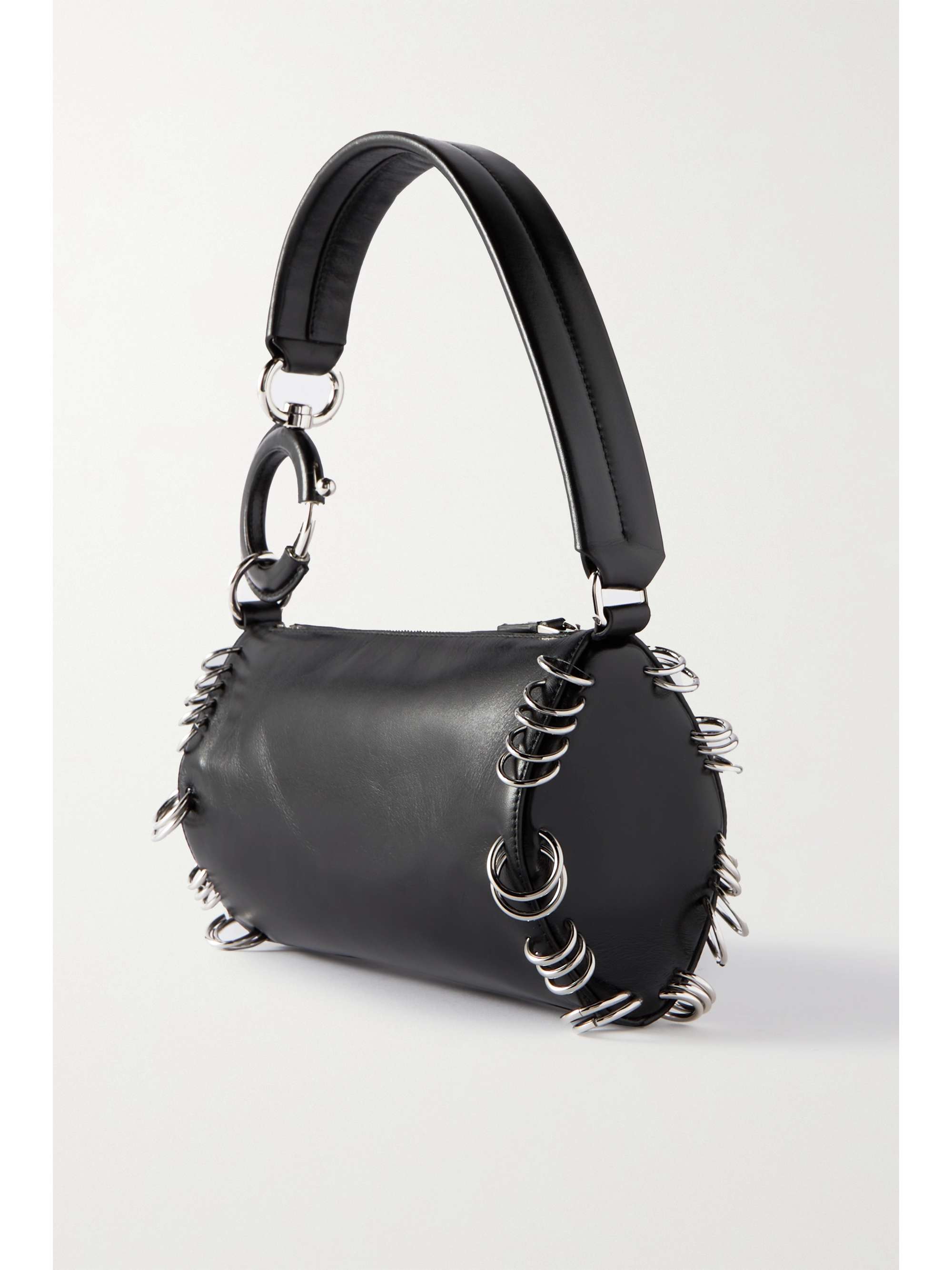 BURBERRY Embellished leather shoulder bag