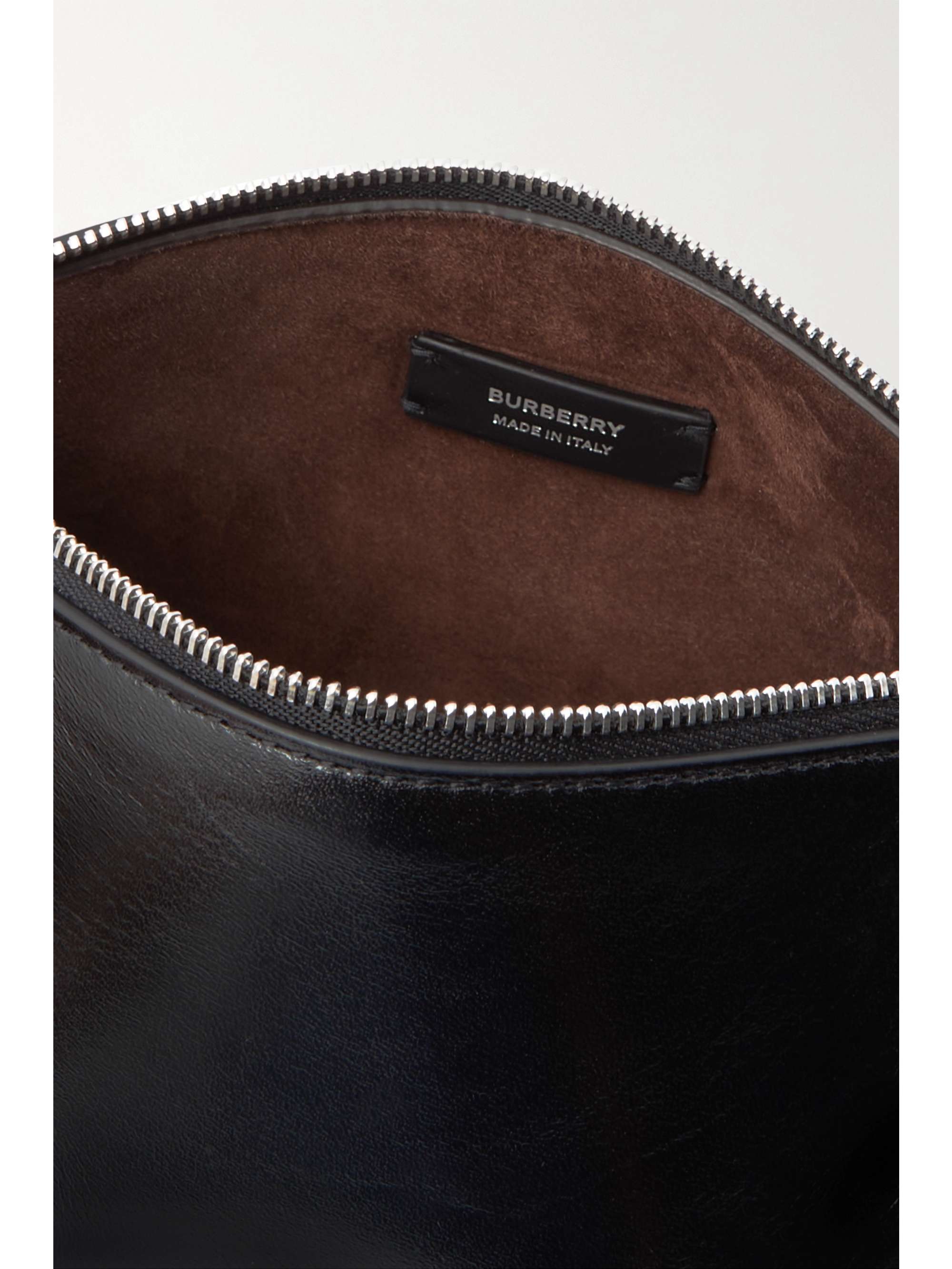 BURBERRY Embellished leather shoulder bag