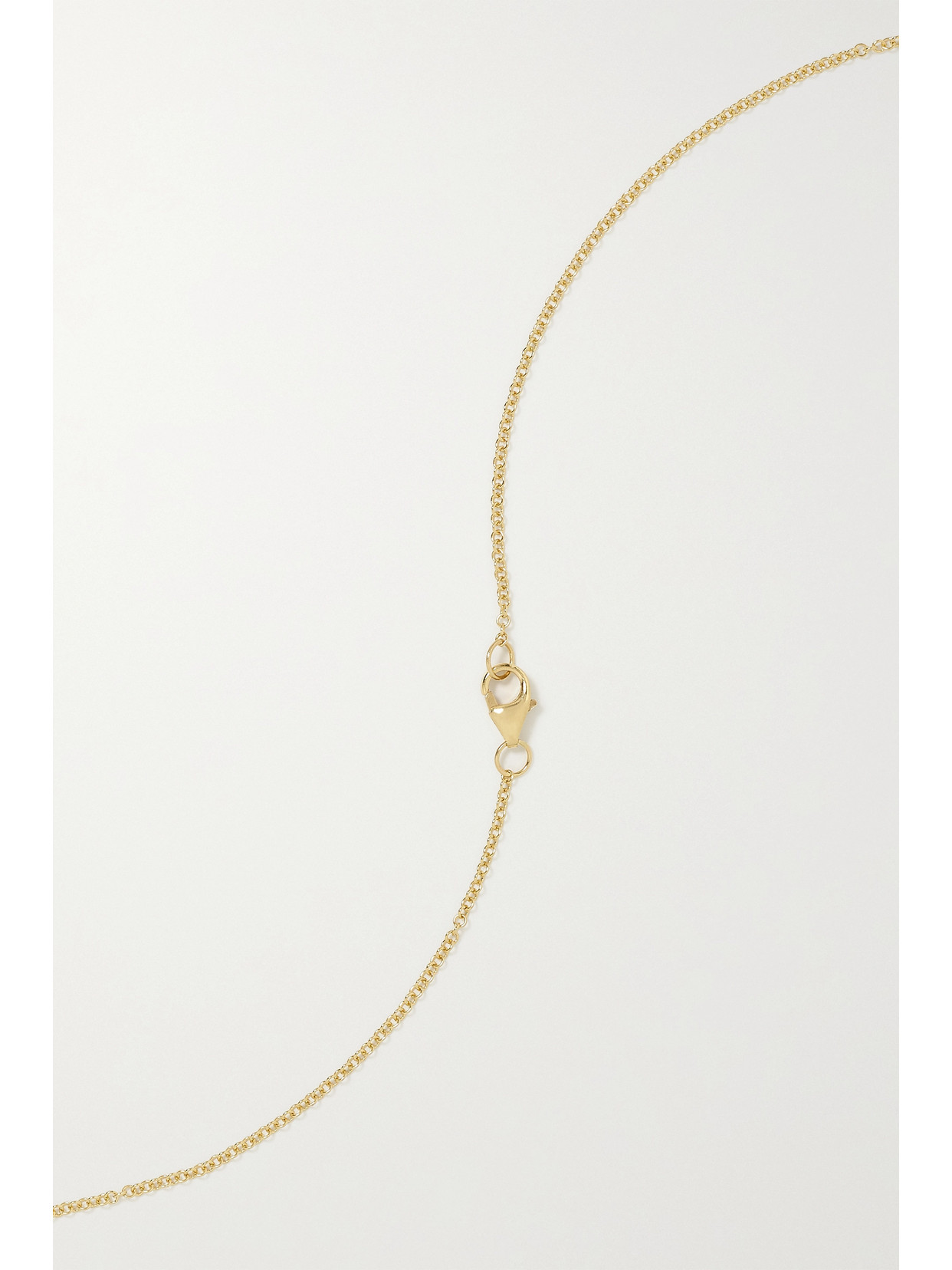 Shop Brent Neale Petal Medium 18-karat Gold Diamond Necklace