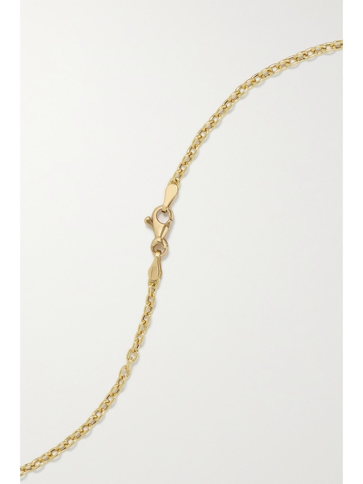 Shop Brent Neale Hamsa 18-karat Gold Multi-stone Necklace