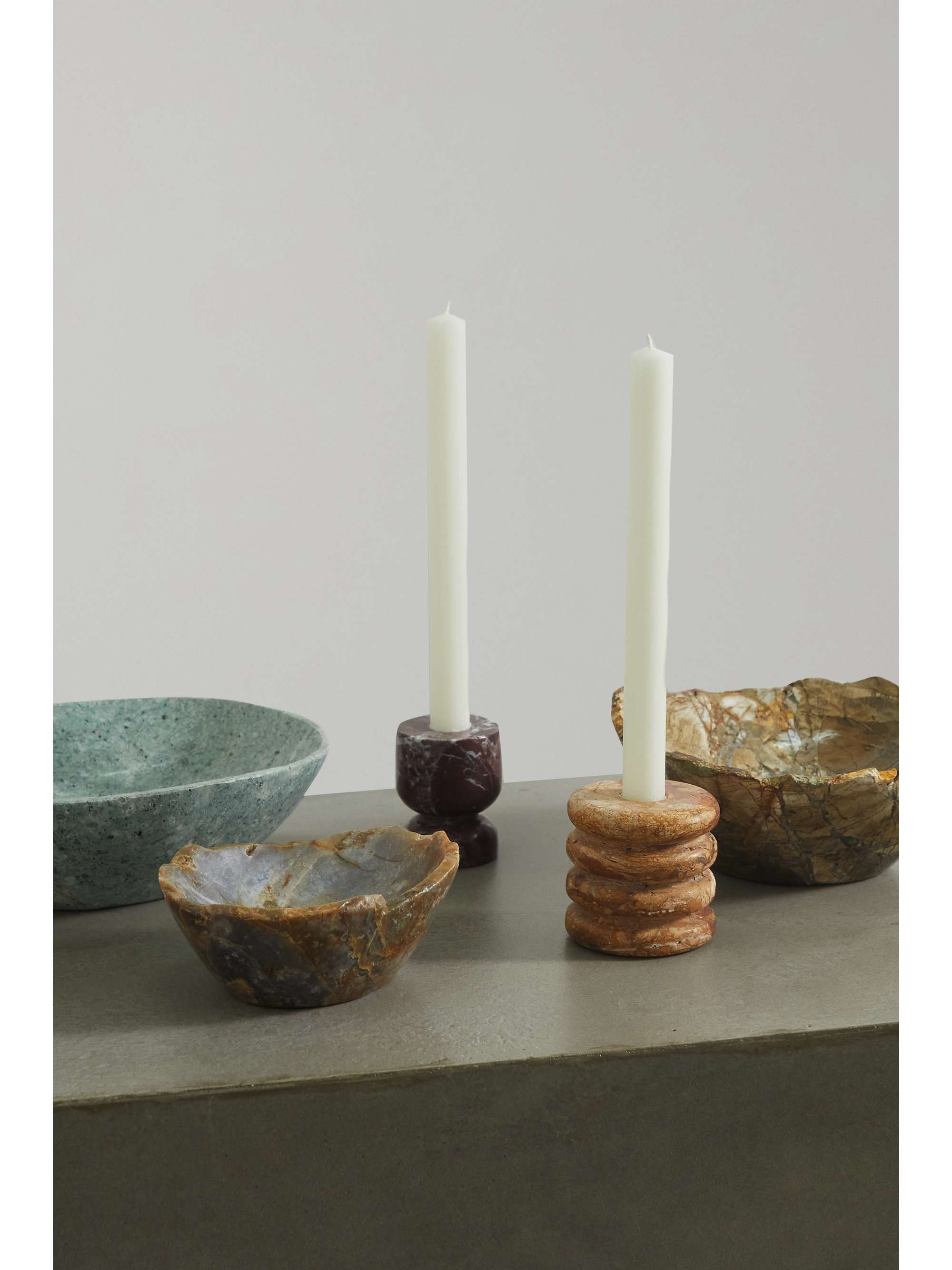 SOHO HOME Set of three jasper bowls