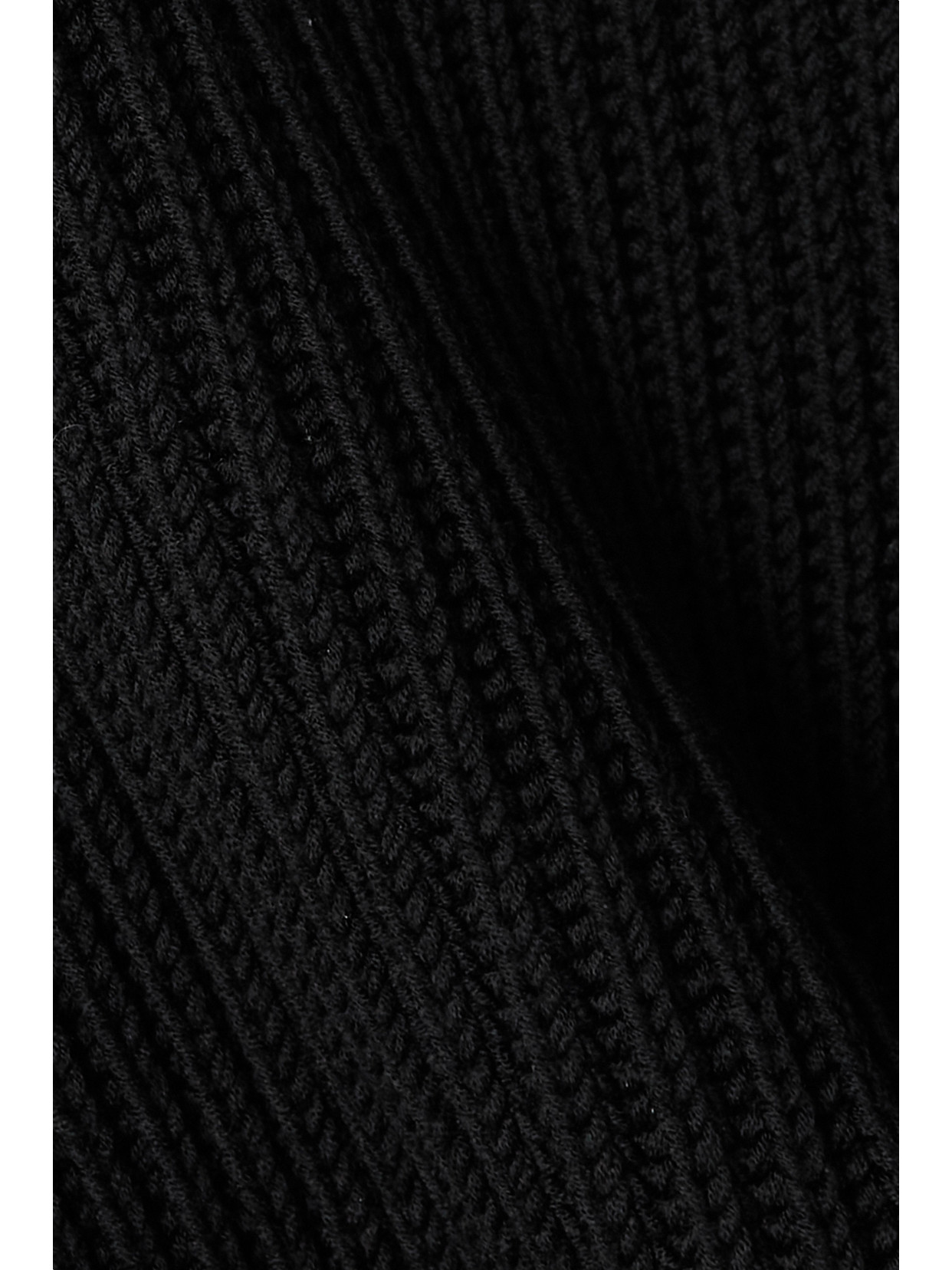 Wardrobe.nyc Black Hailey Bieber Edition Ribbed Sweater In Black