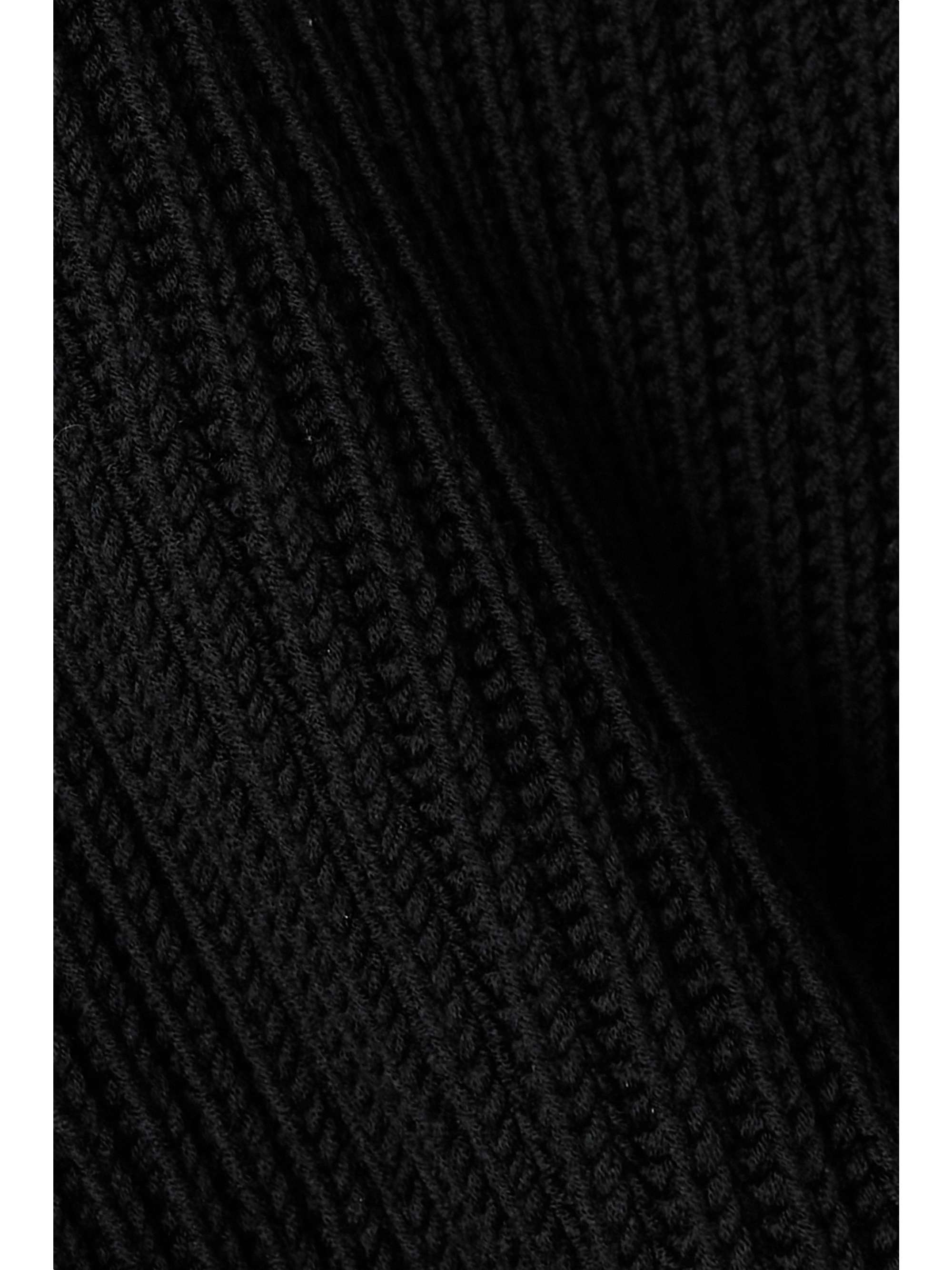 WARDROBE.NYC + Hailey Bieber ribbed wool sweater