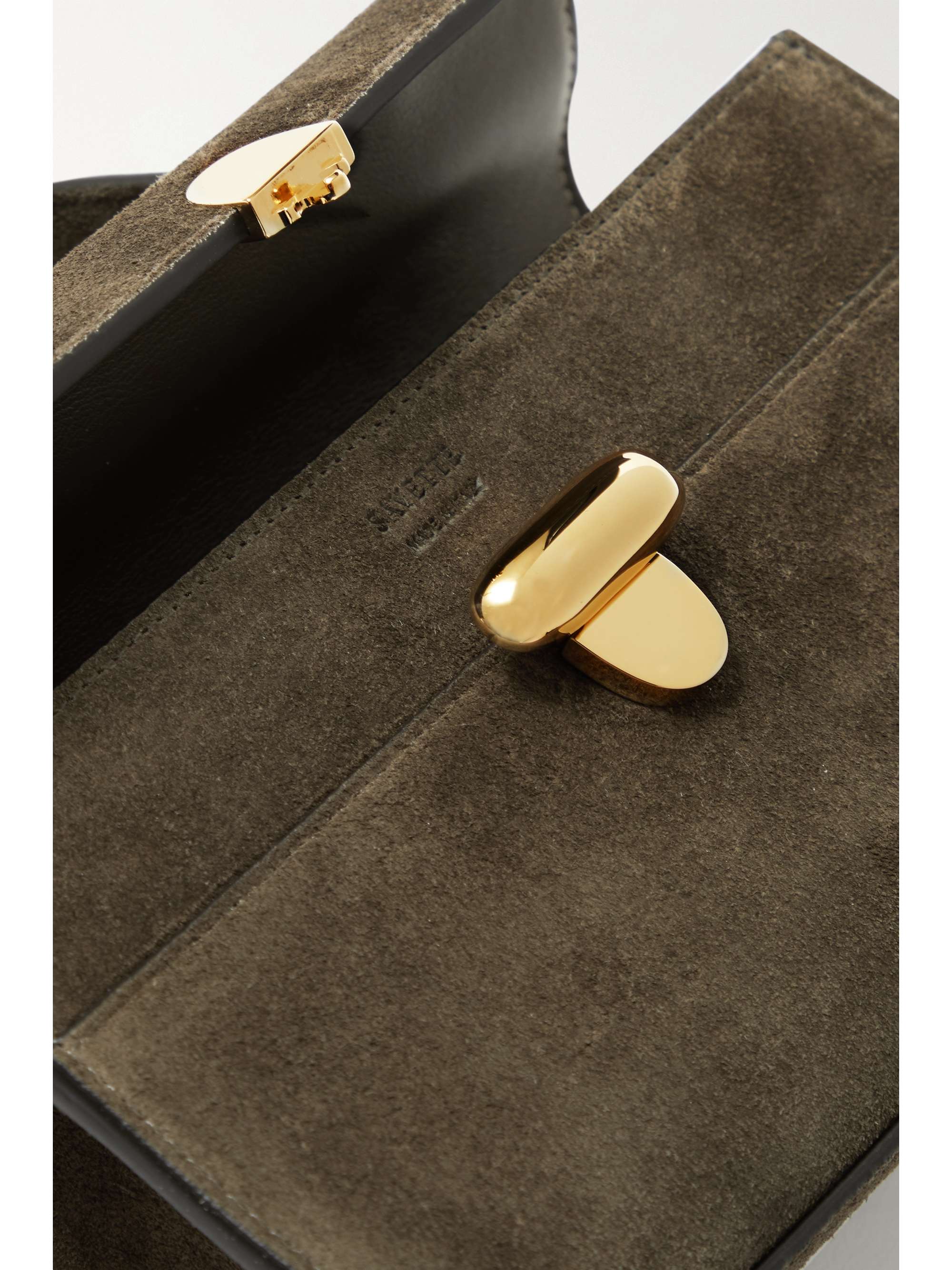 SAVETTE Symmetry Pochette leather tote