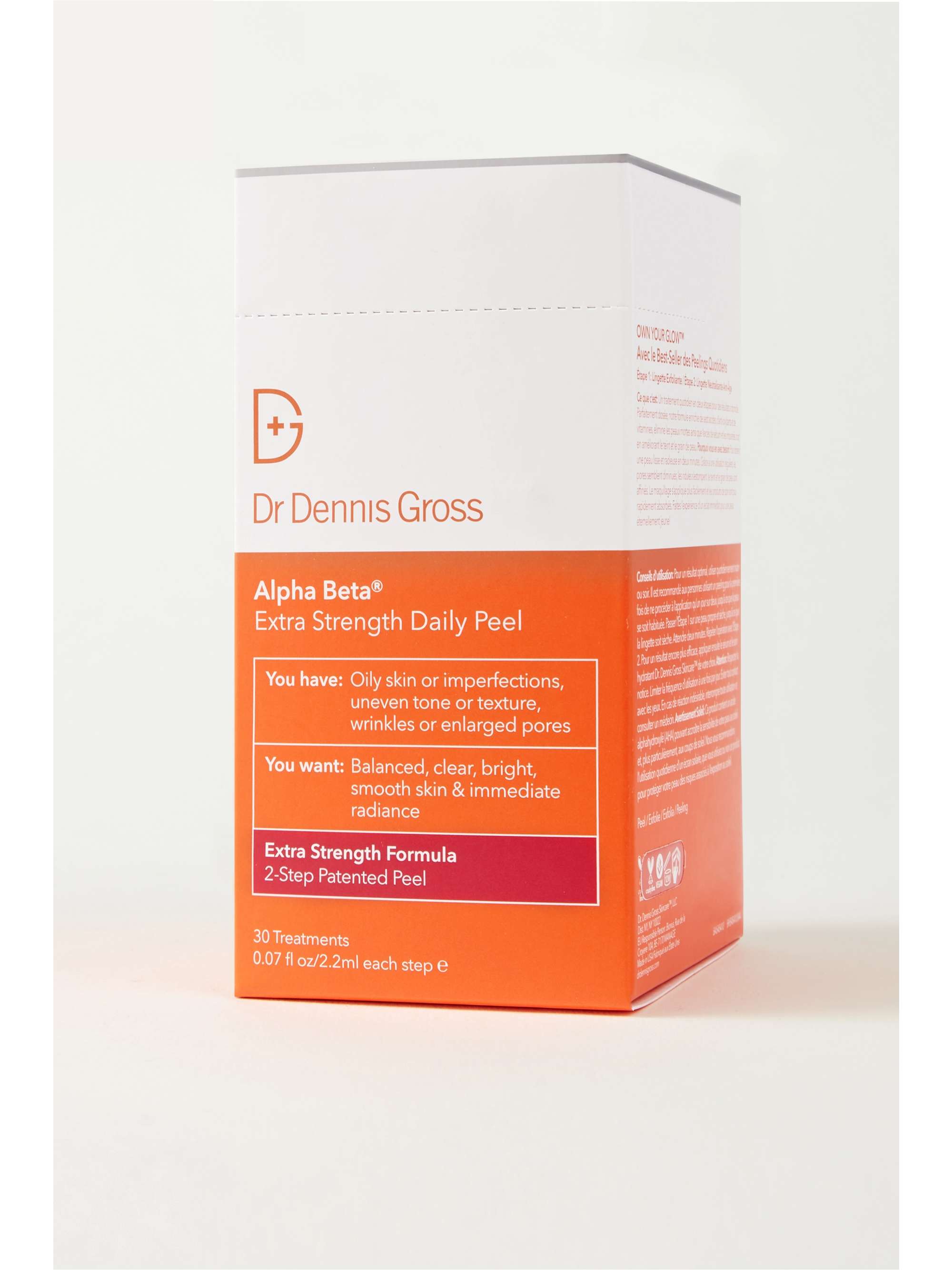DR. DENNIS GROSS SKINCARE Alpha Beta® Ultra Gentle Daily Peel 30 Days