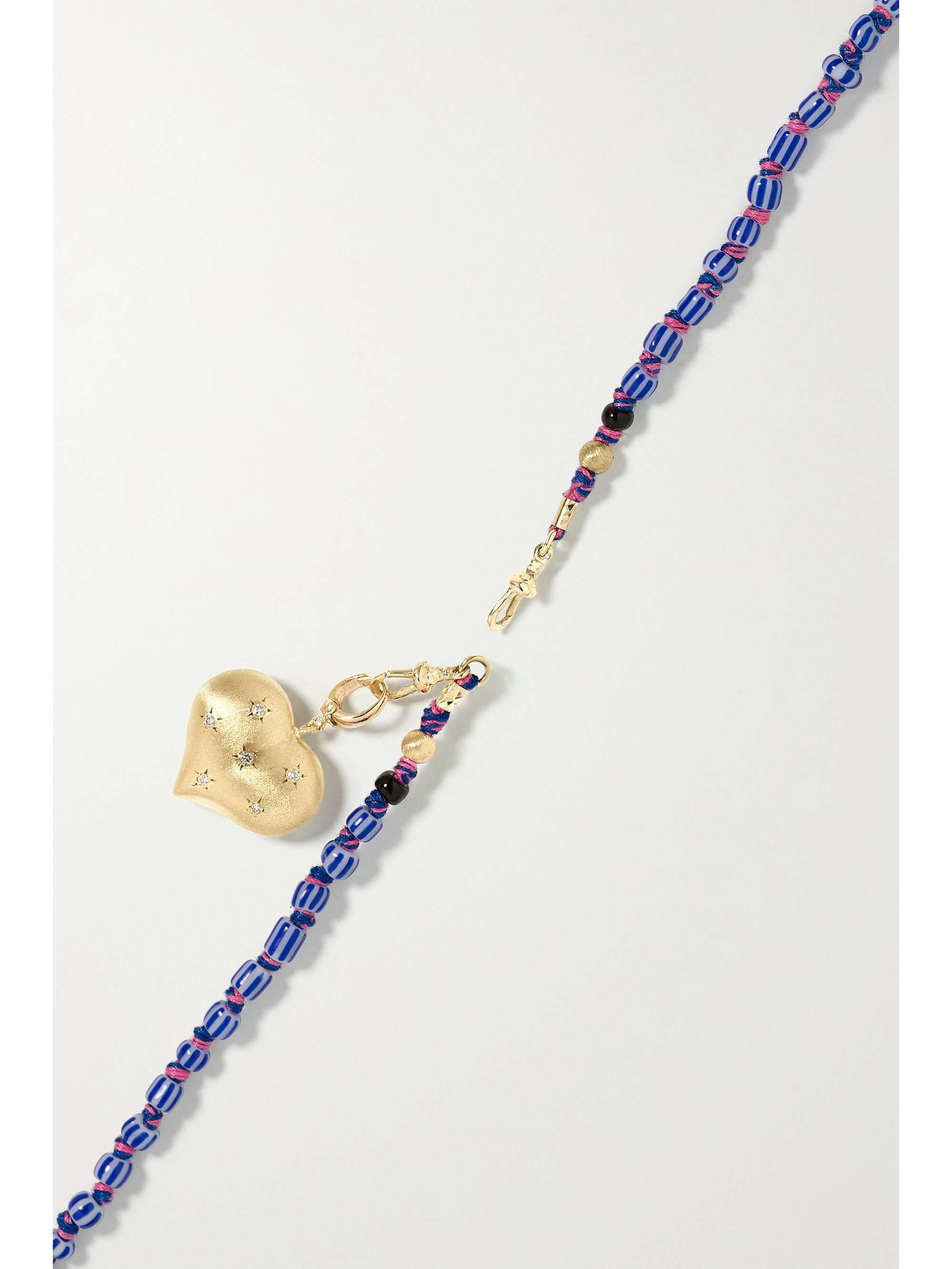 MARIE LICHTENBERG Coco 14-karat gold diamond necklace