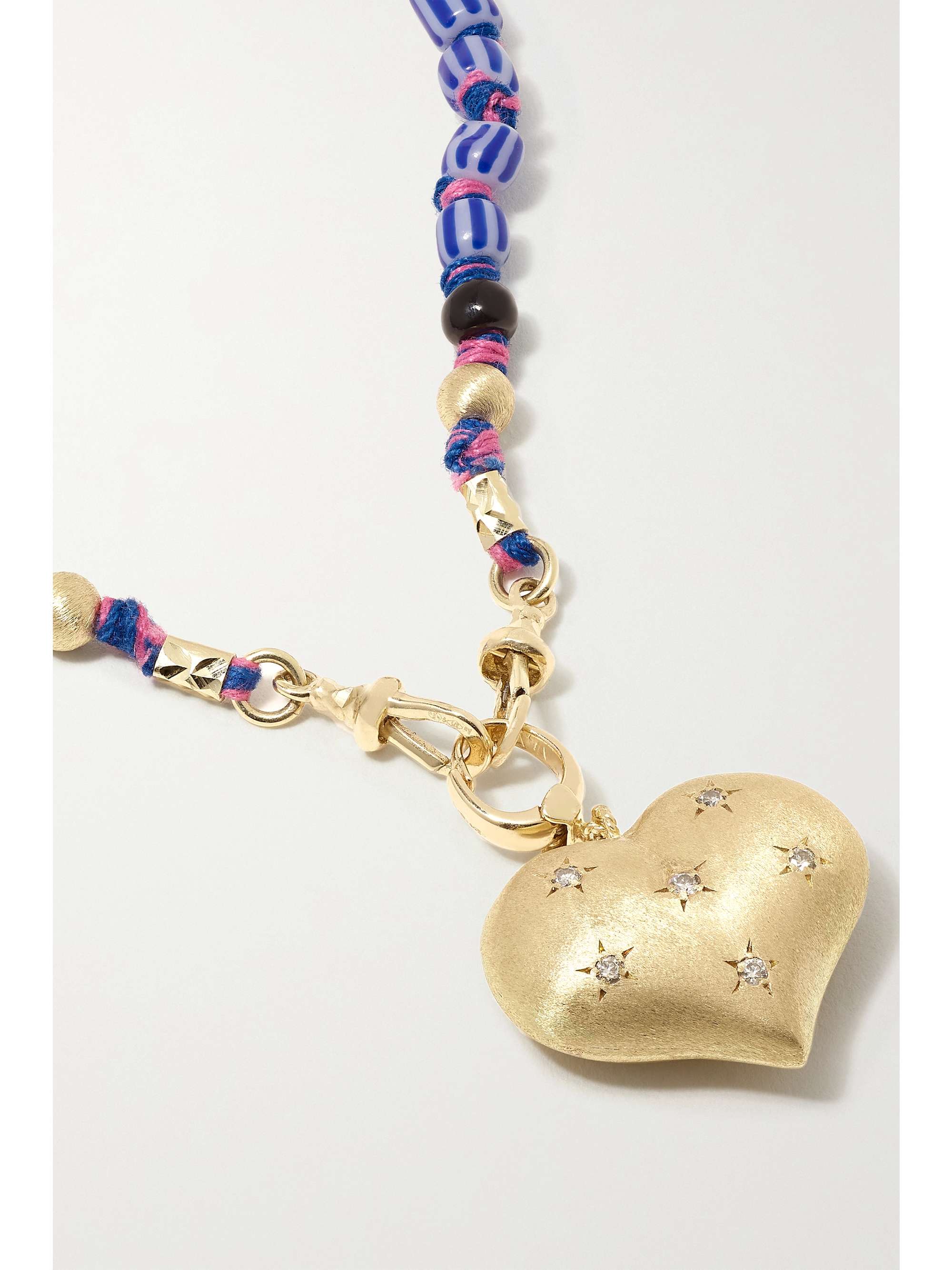 MARIE LICHTENBERG Coco 14-karat gold diamond necklace