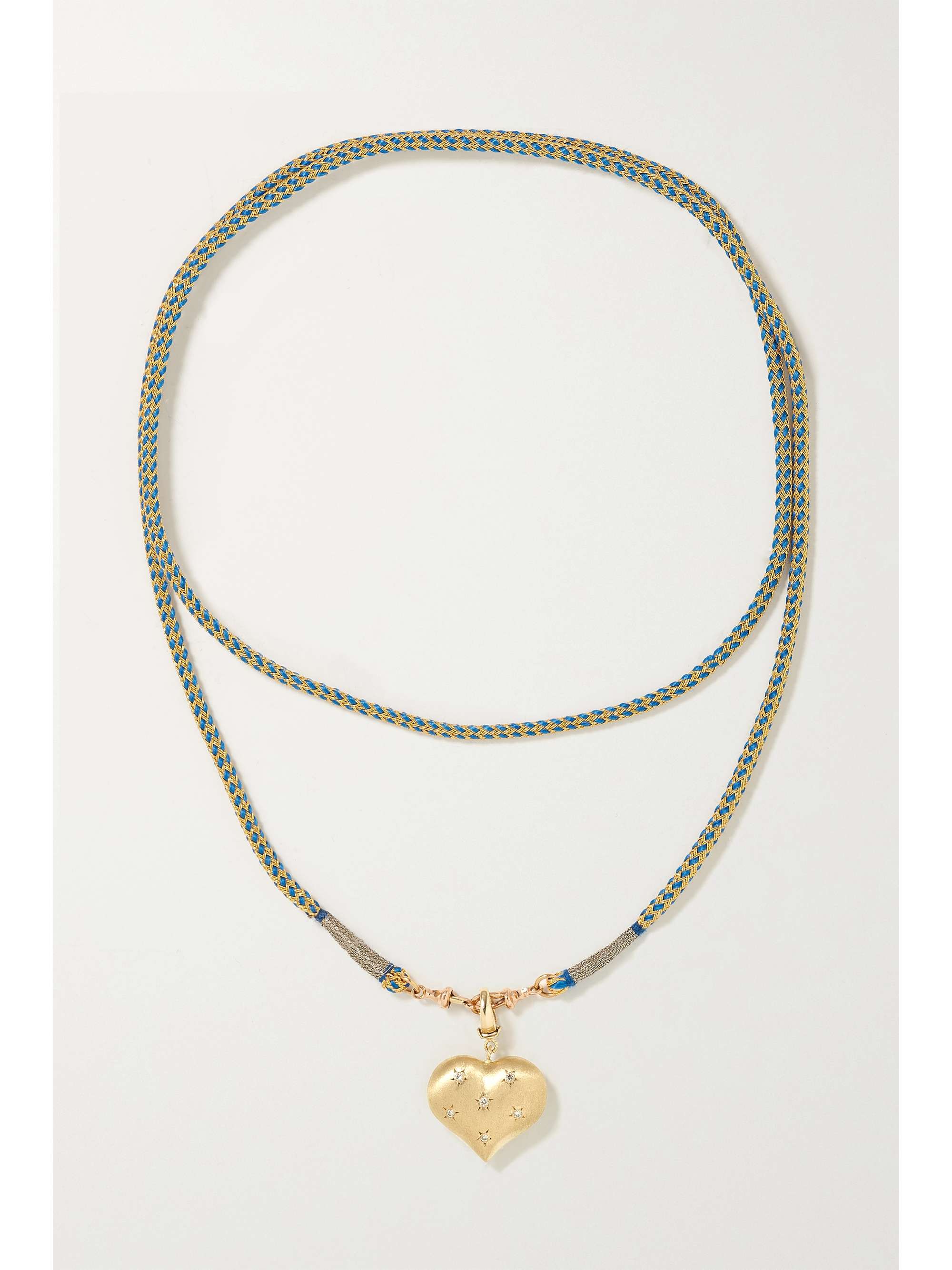 MARIE LICHTENBERG Coco 14-karat gold diamond necklace