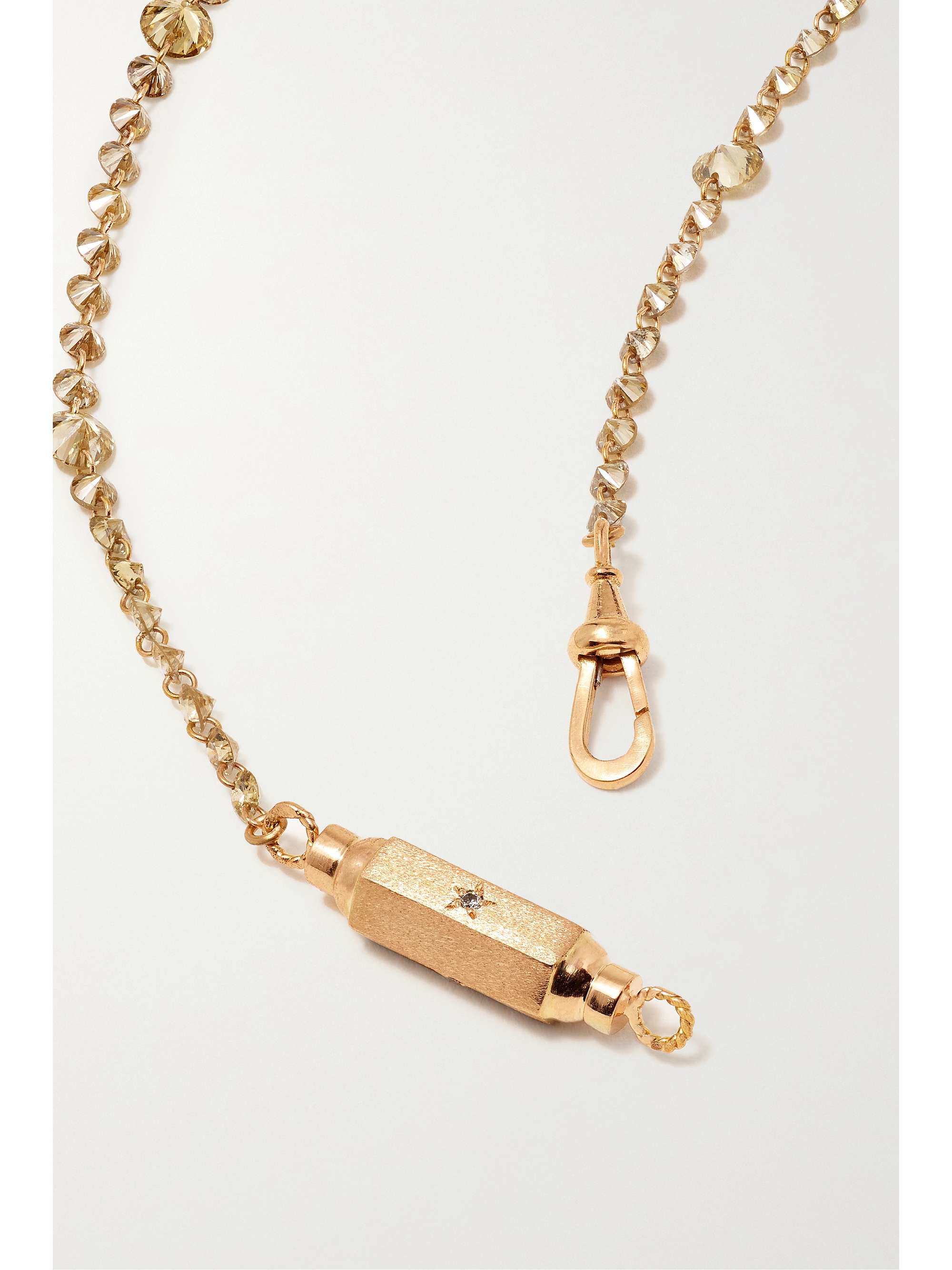 MARIE LICHTENBERG Rivière 18-karat gold diamond necklace