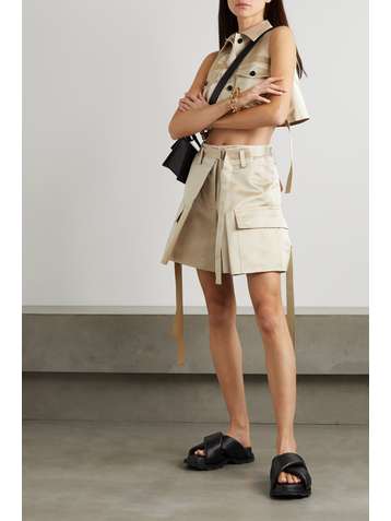 sacai net orange