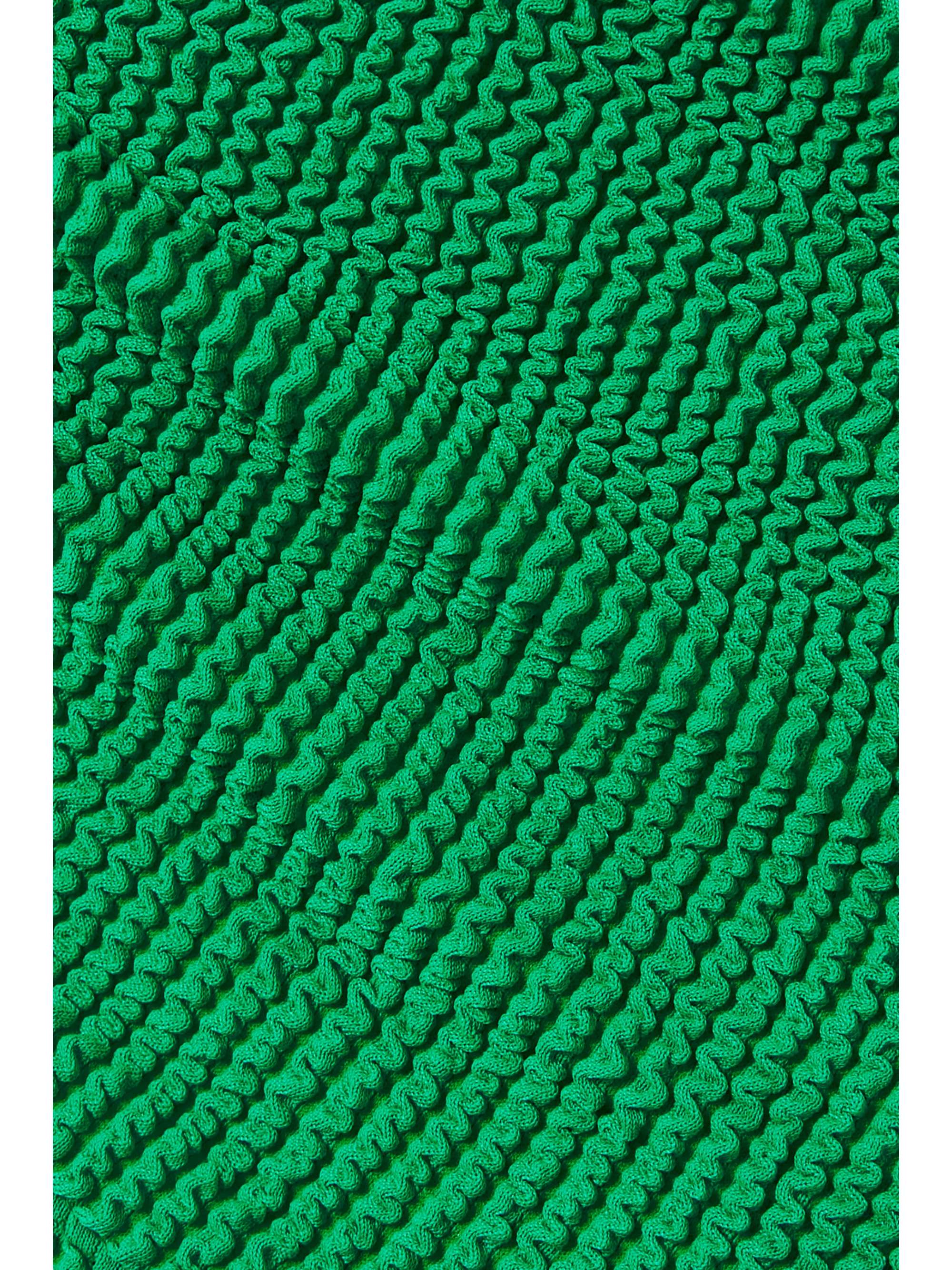 HUNZA G + NET SUSTAIN Seersucker mini skirt