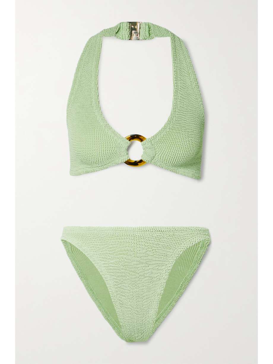 Embellished Bikini Sage Green