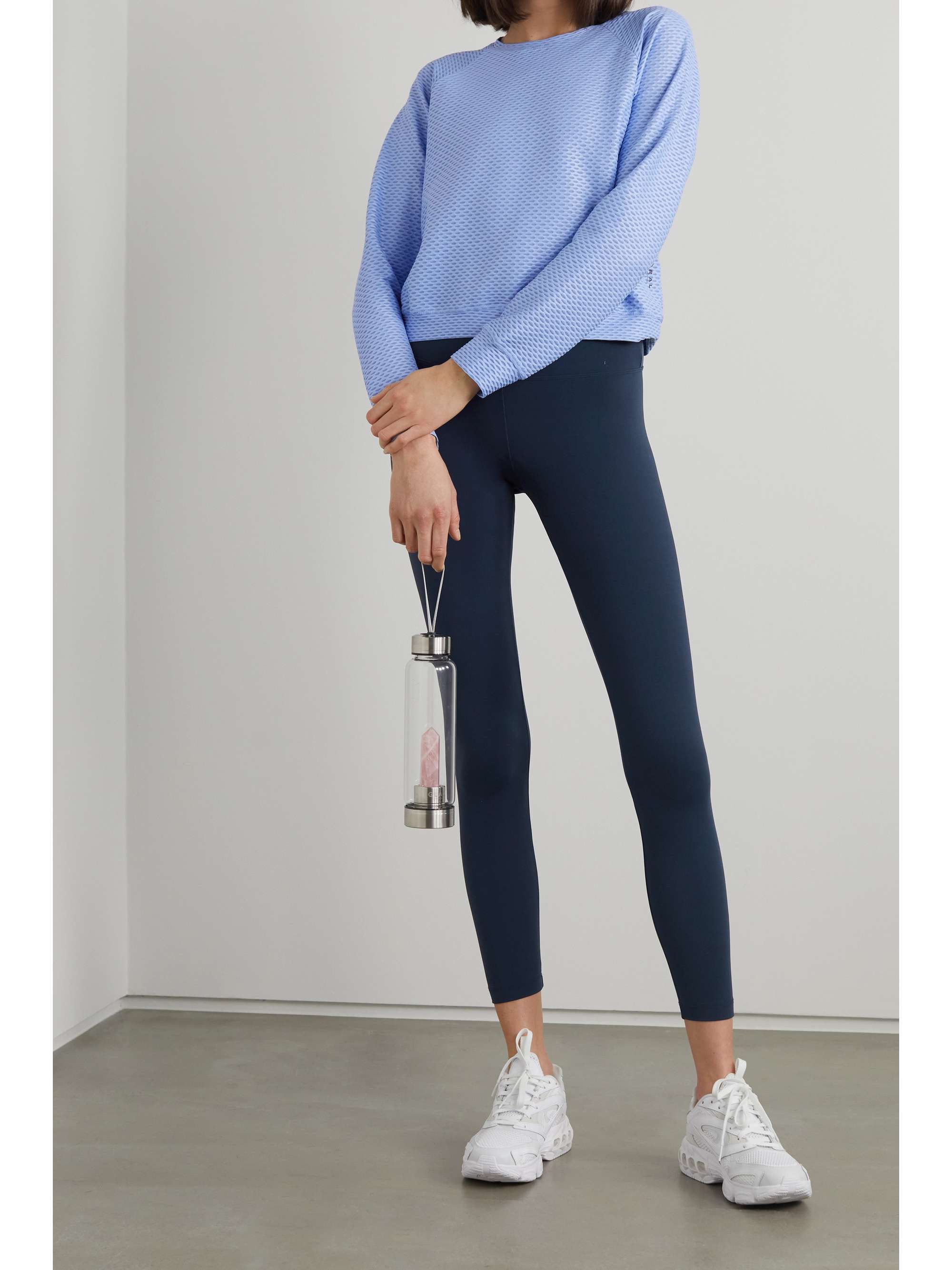 Navy Exceed Blackout stretch leggings 