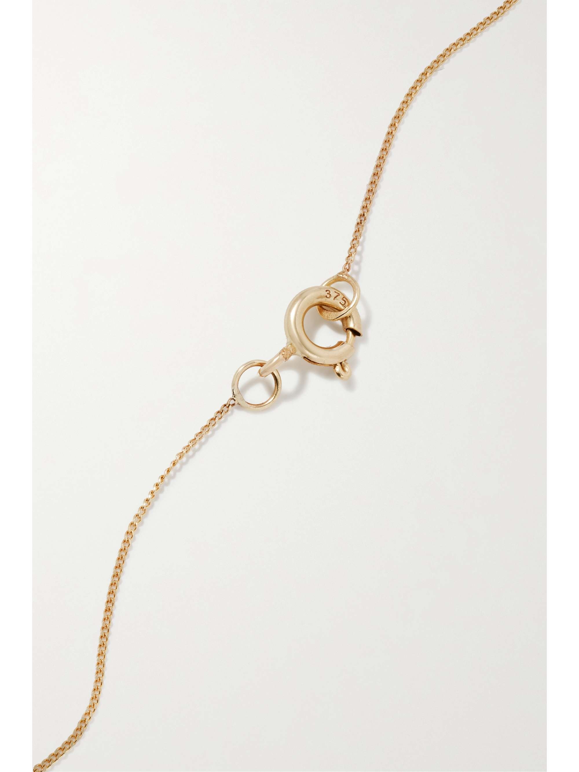 PASCALE MONVOISIN Initiale N°5 9- and 14-karat gold diamond necklace