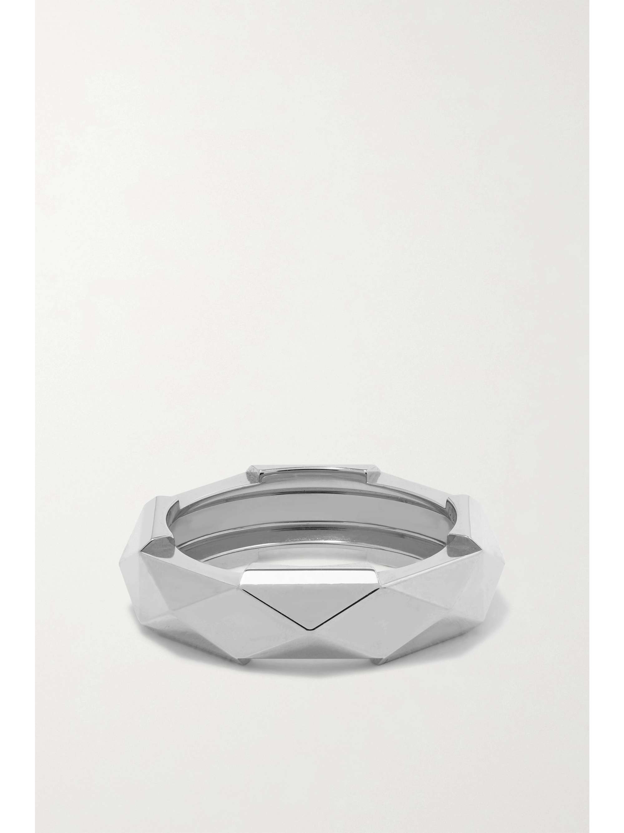 GUCCI Link to Love 18-karat white gold ring
