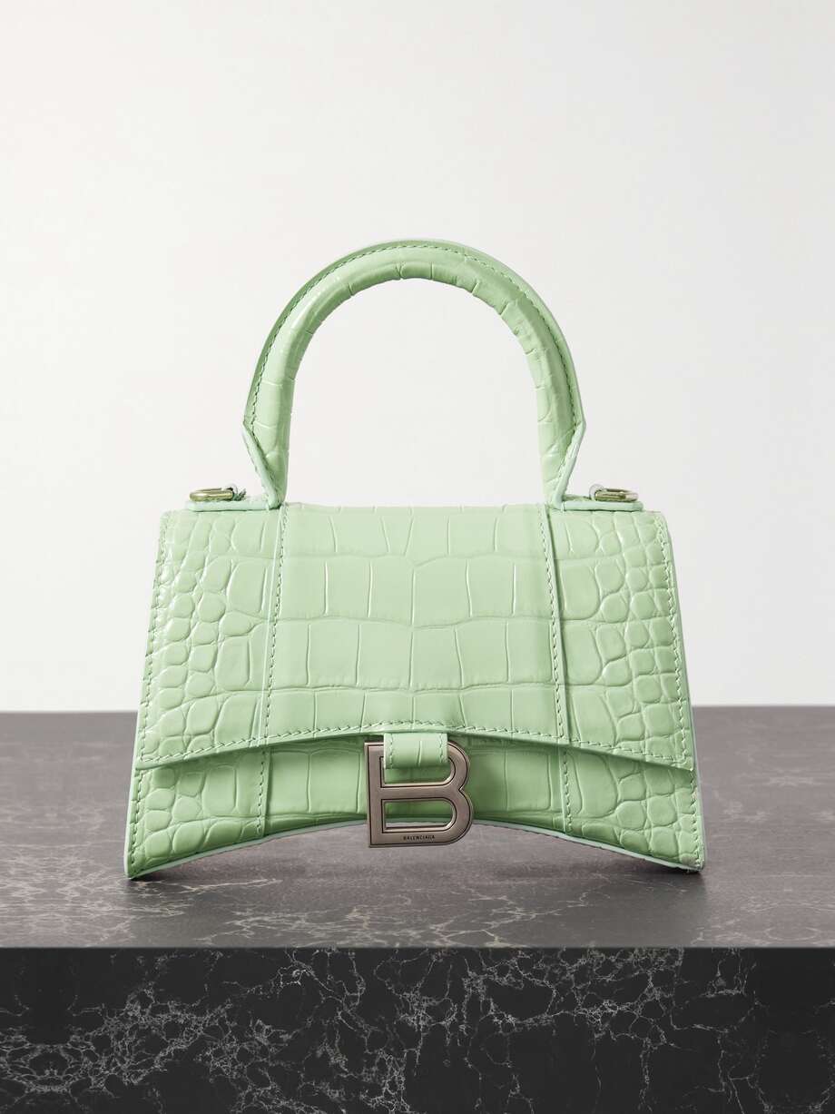 Croc Effect Mini Tote