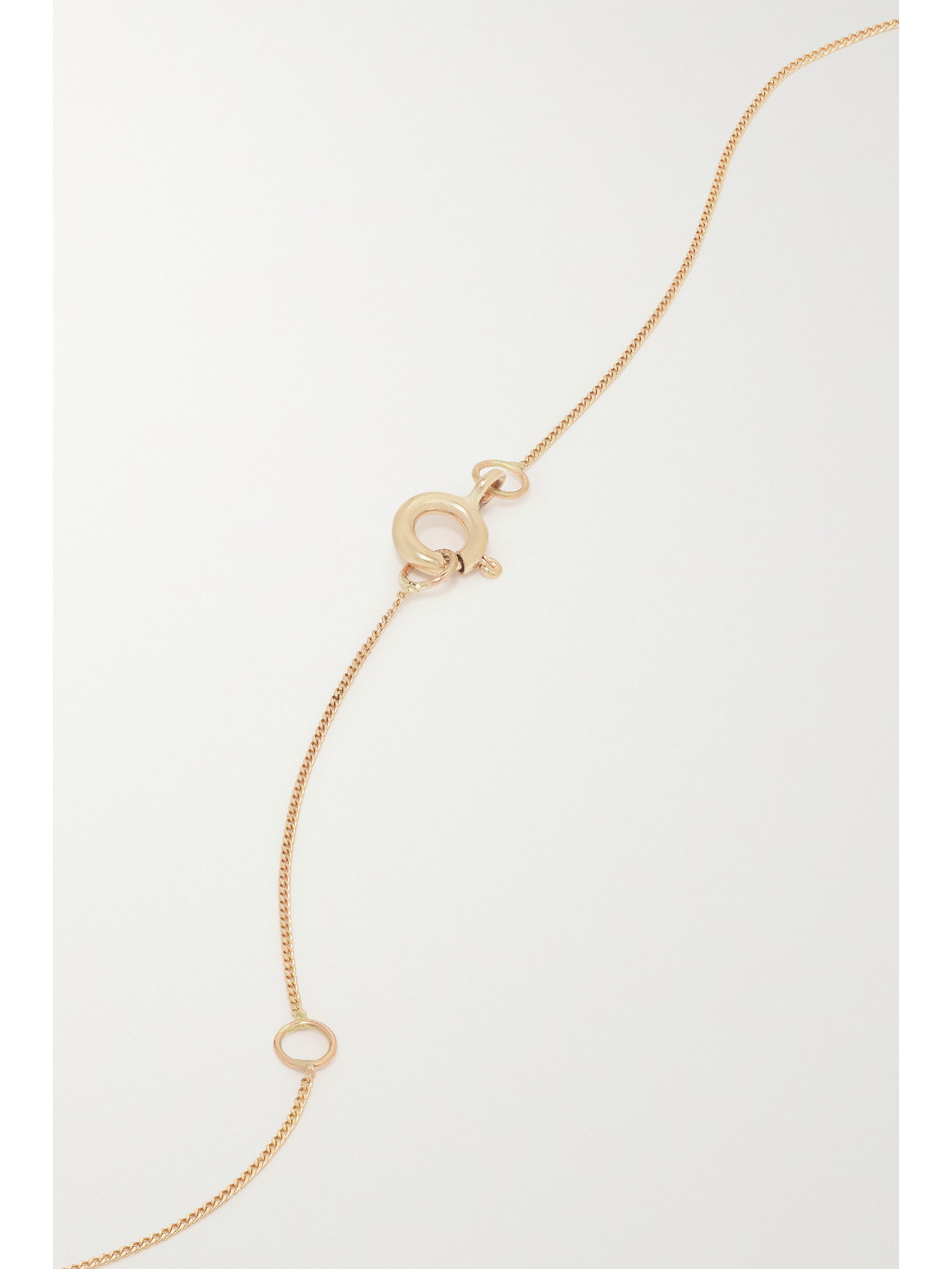 Pascale Monvoisin Orso N°1 Collier 9-karat Gold And 14-karat Rose Gold, Ruby And Diamond Necklace In Gold